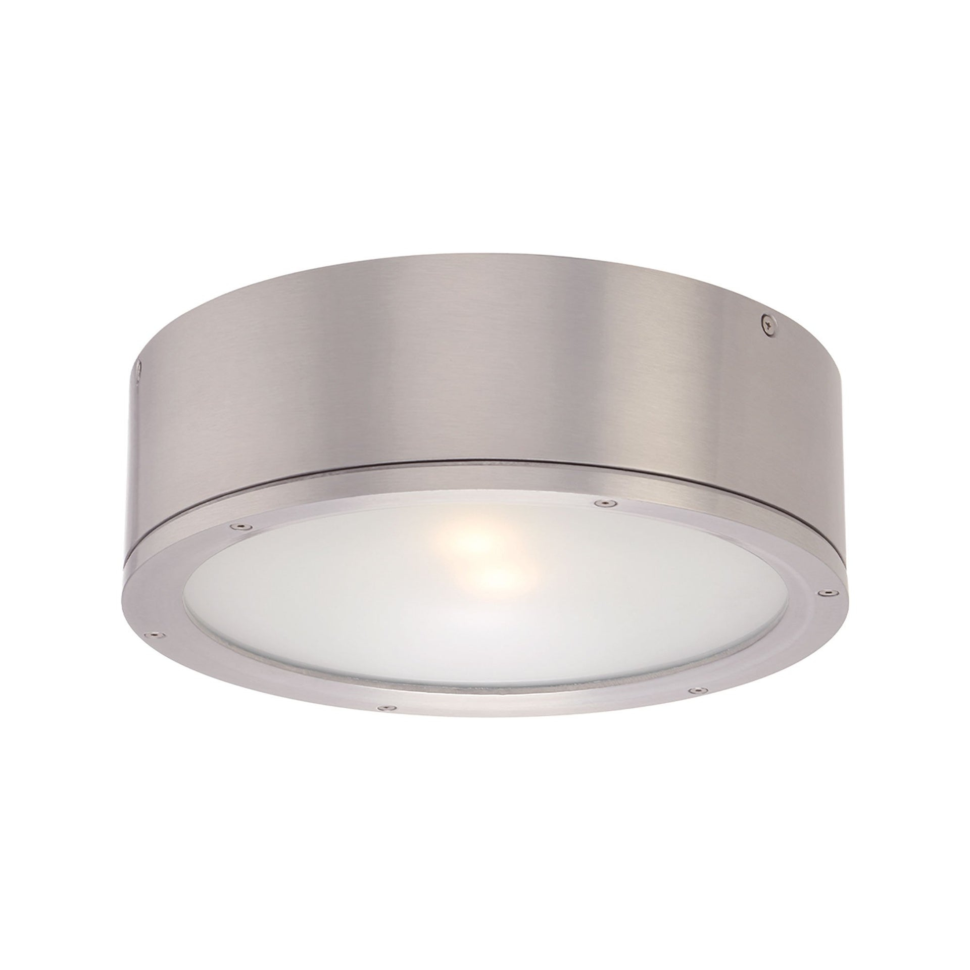 Wac Lighting Fm-W2612 Tube 12" Wide Indoor / Outdoor Led Flush Mount Ceiling Fixture -