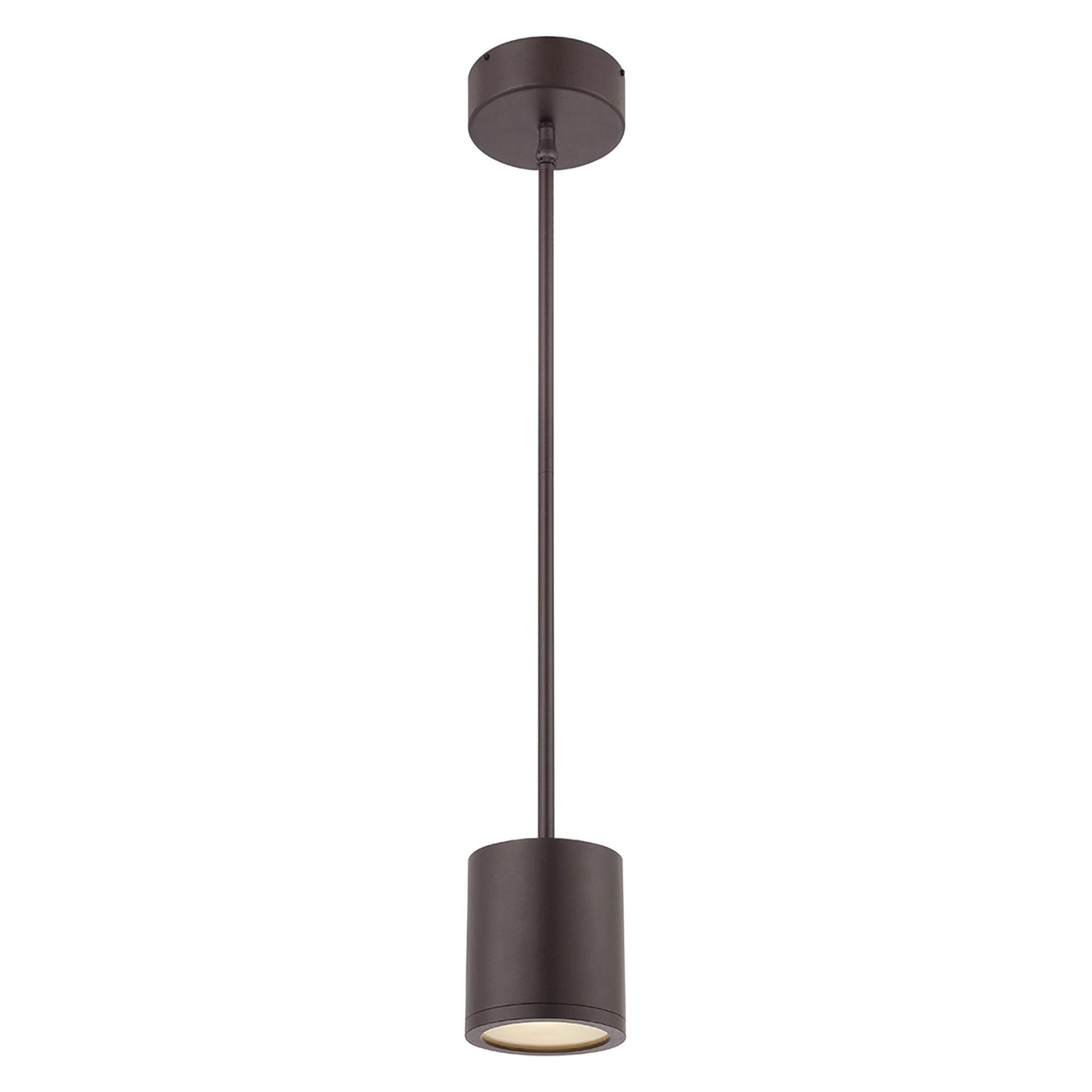 Tube Dimmable LED Cylinder Pendant, 3000K