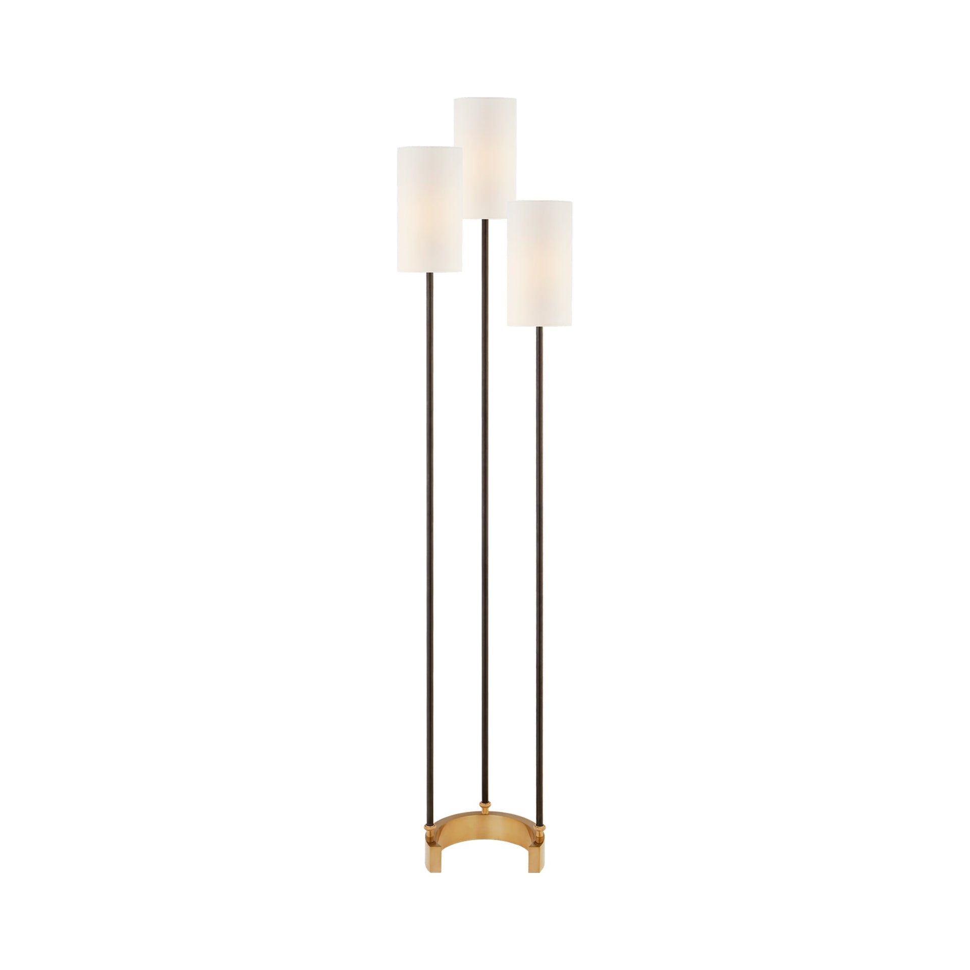 Edison Bronze and Antique Brass Adjustable Outdoor Floor Lamp