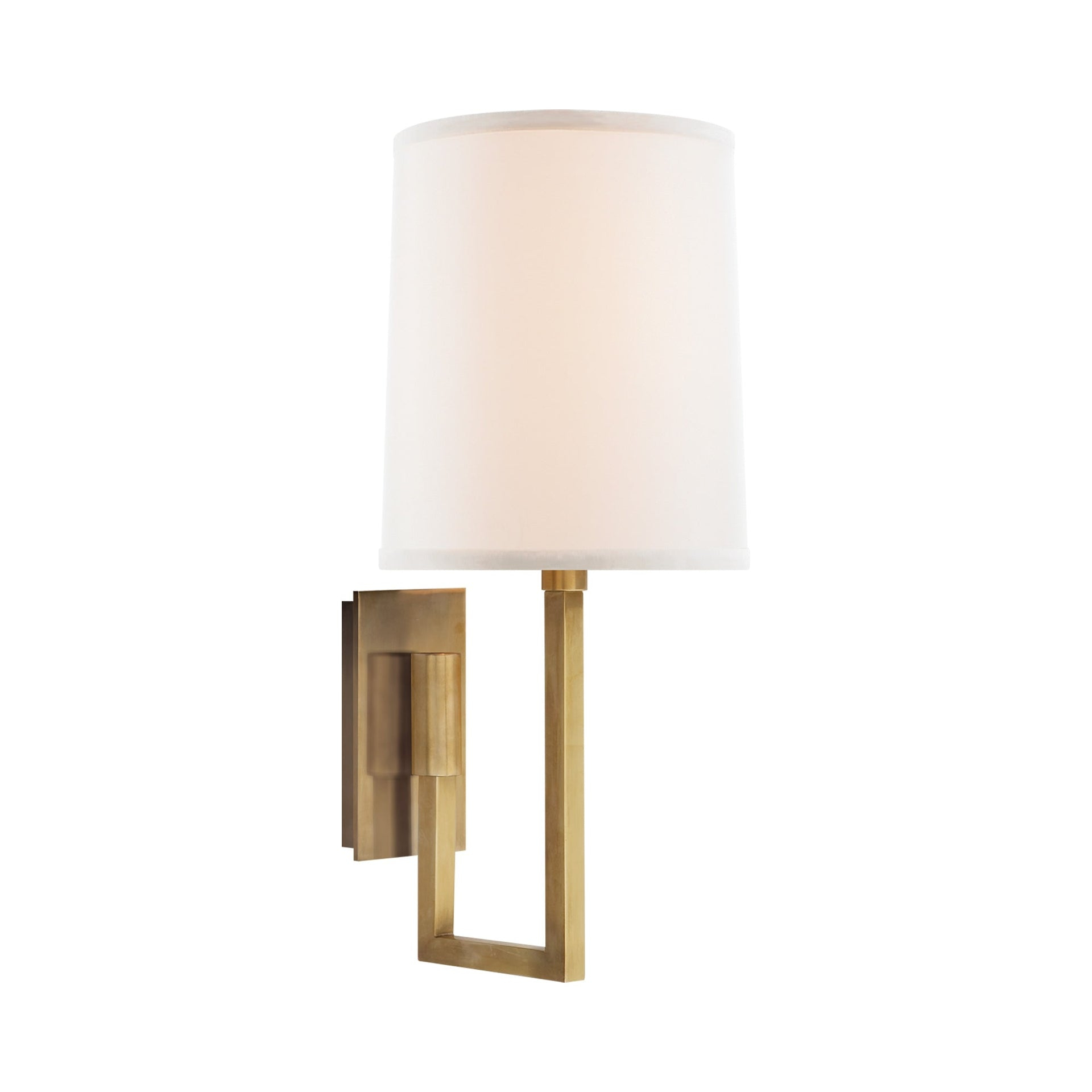 14.5" Brass Bronze Dimmable Direct Wired Wall Sconce