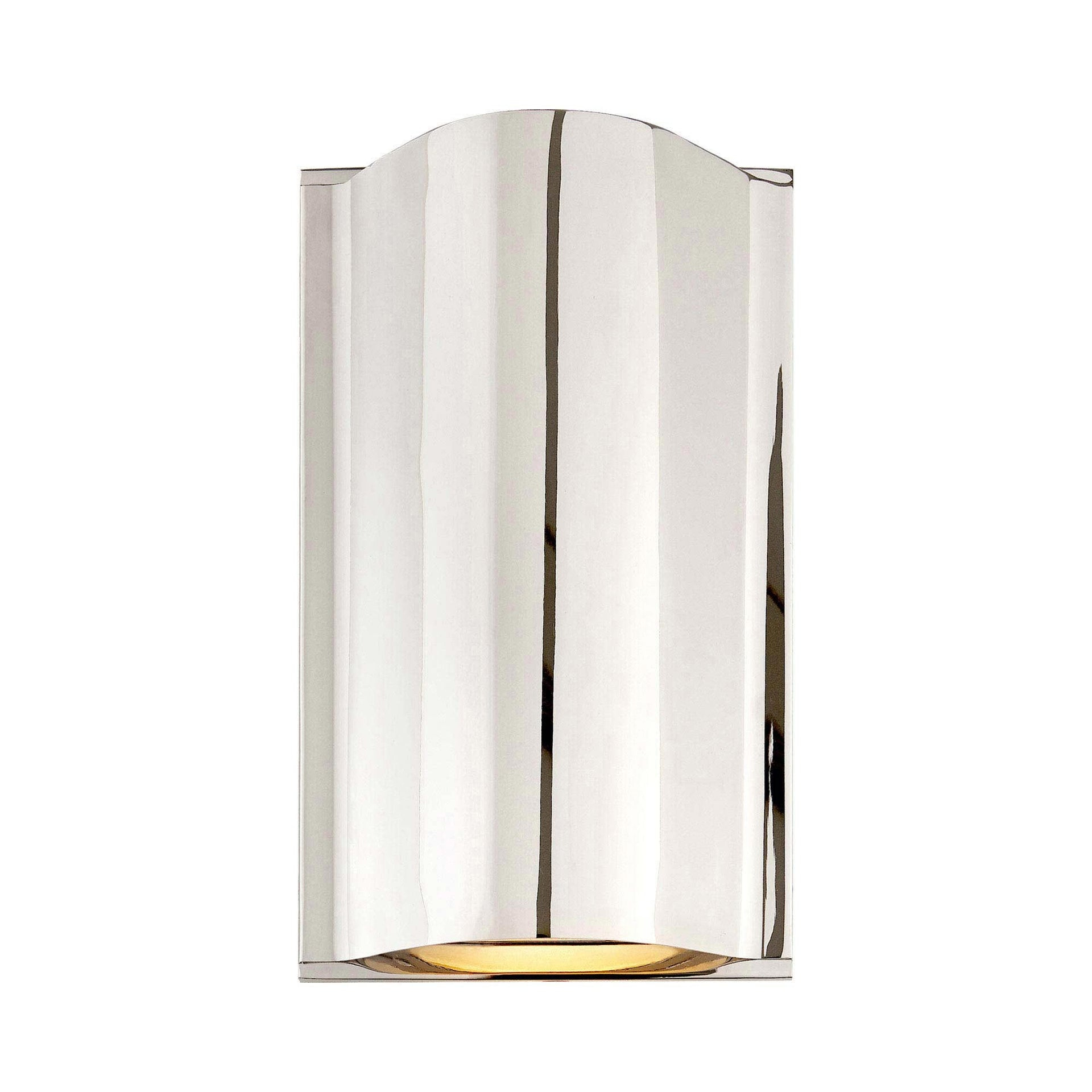 Polished Nickel 11.5" Dimmable LED Wall Sconce