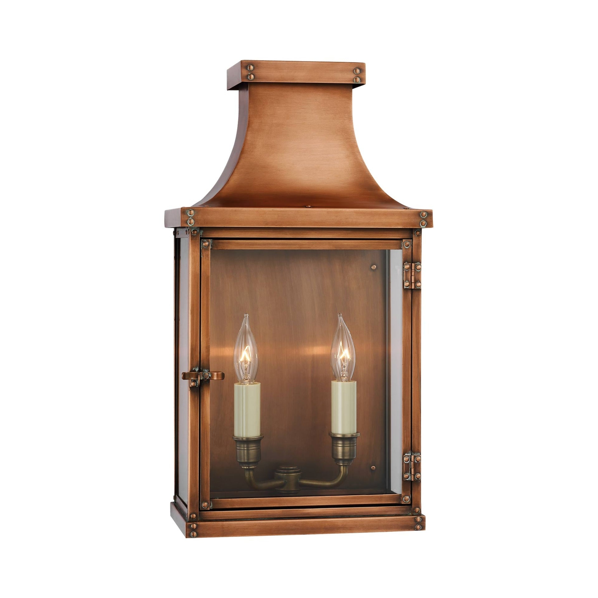 Bedford Vintage Copper 18" Energy Star Outdoor Wall Lantern