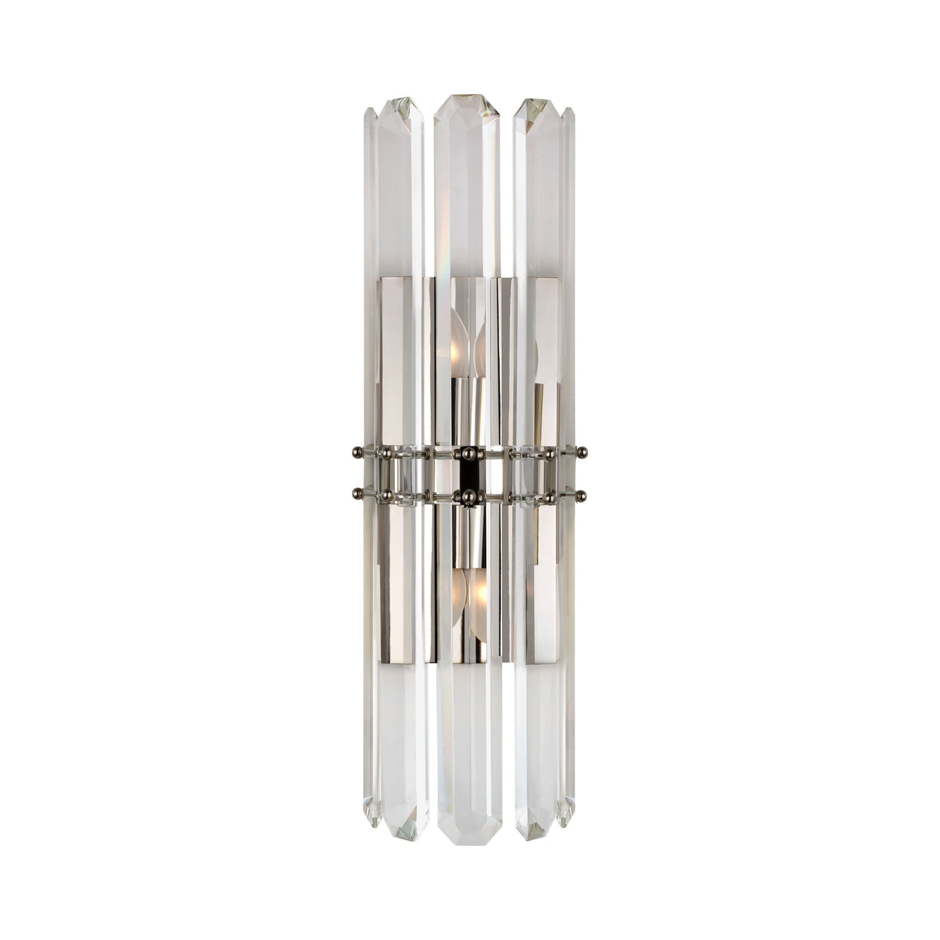 Bonnington Sleek 22" Nickel Hallway/Bathroom Sconce