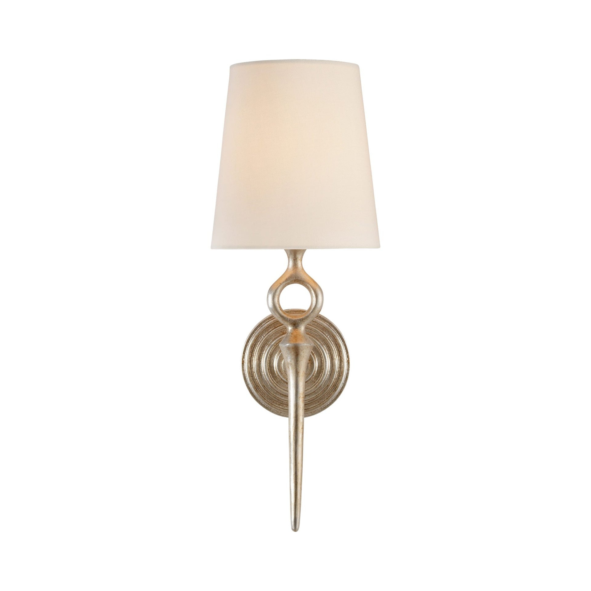 Bristol 18" Silver Direct Wired Dimmable Sconce
