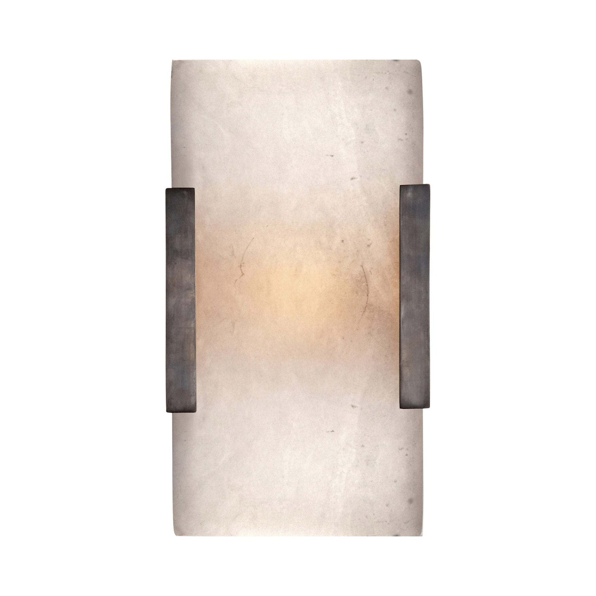 Alabaster Panel Bronze Outdoor Sconce 9.5" Height by Kelly Wearstler