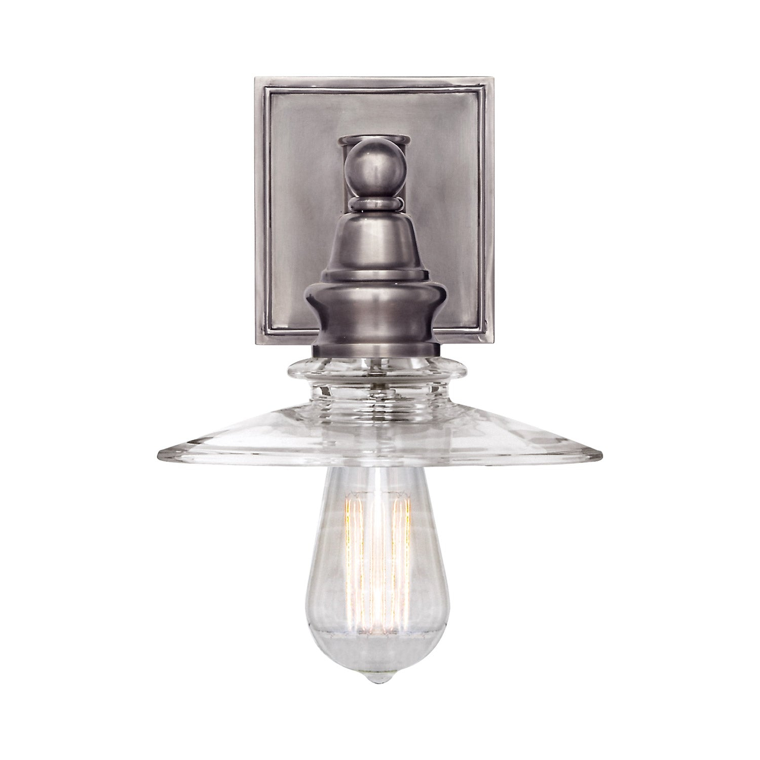 Bronze Outdoor Dimmable Direct Wired Wall Sconce