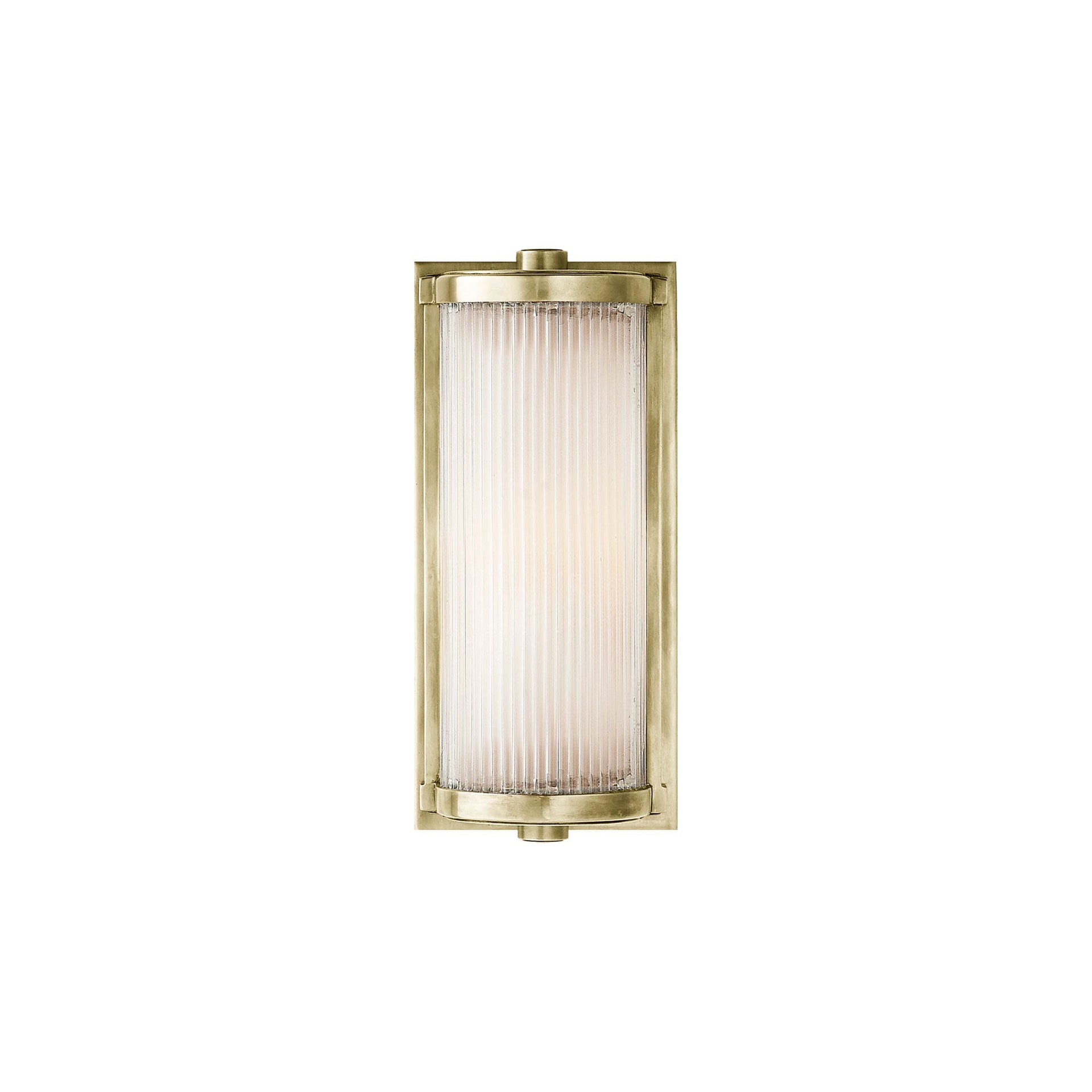 Antique Nickel 10.75'' Outdoor Dimmable Direct Wired Sconce
