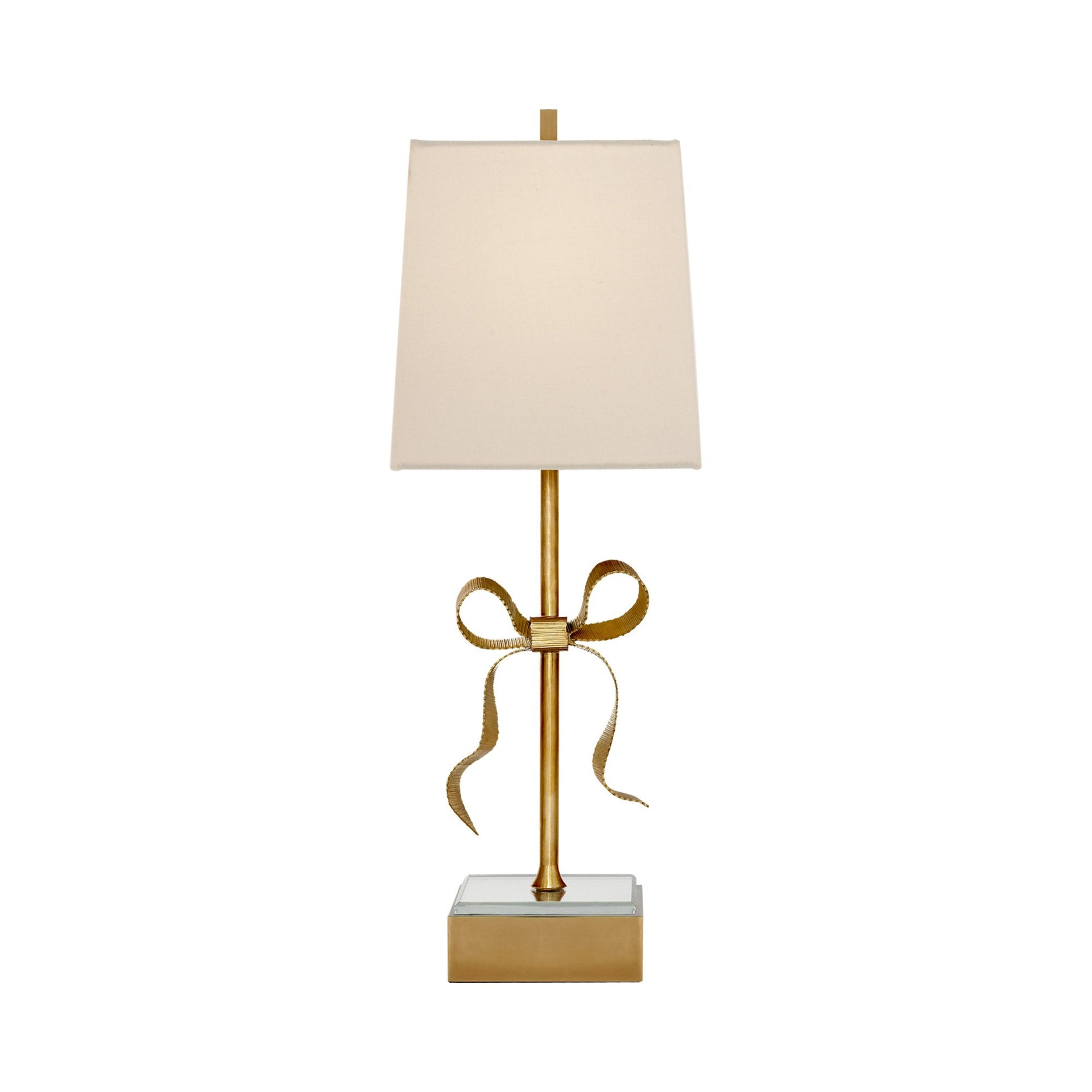 Ellery Adjustable Gold and Cream Outdoor Table Lamp