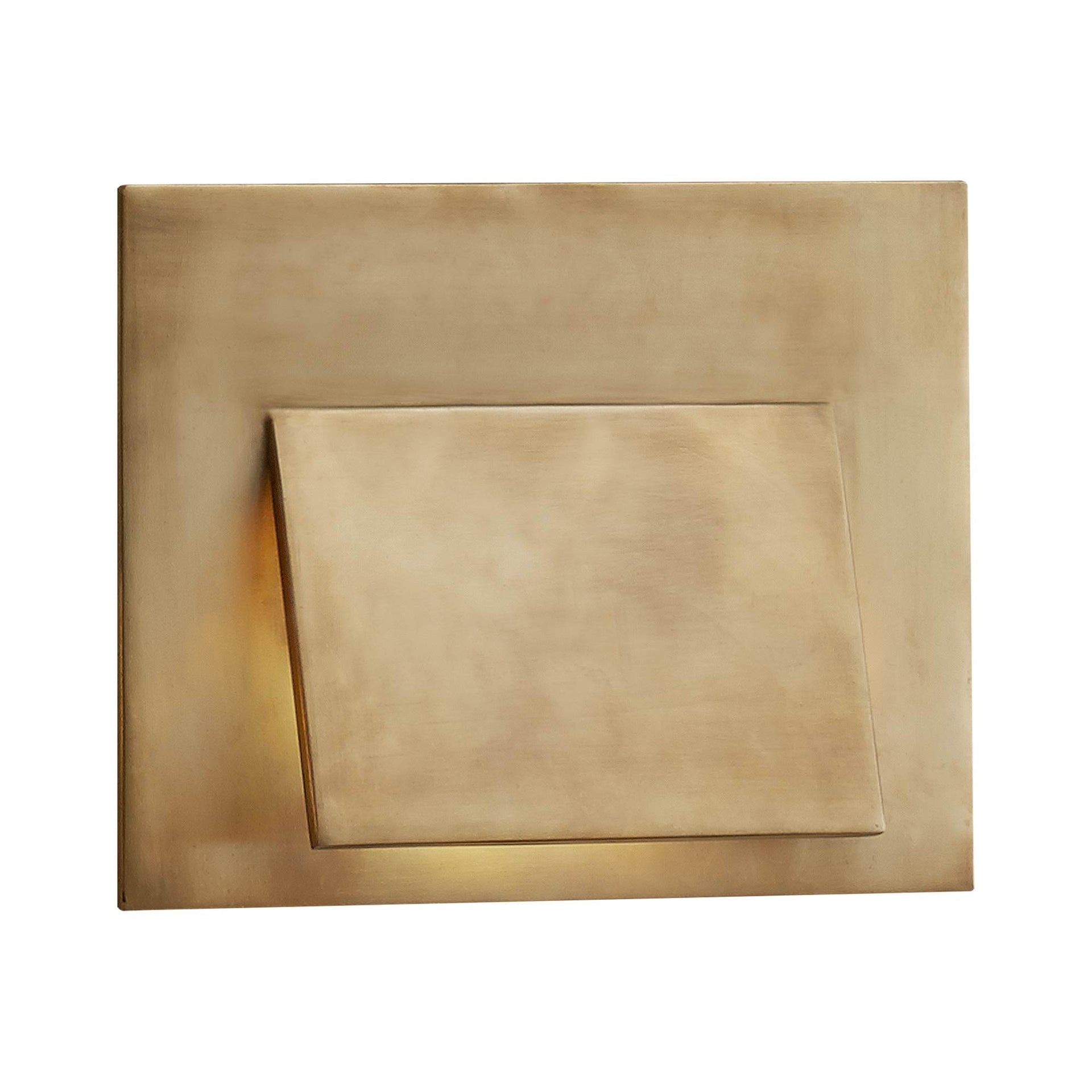 Esker 7'' Brass and Bronze LED Flush Mounted Sconce