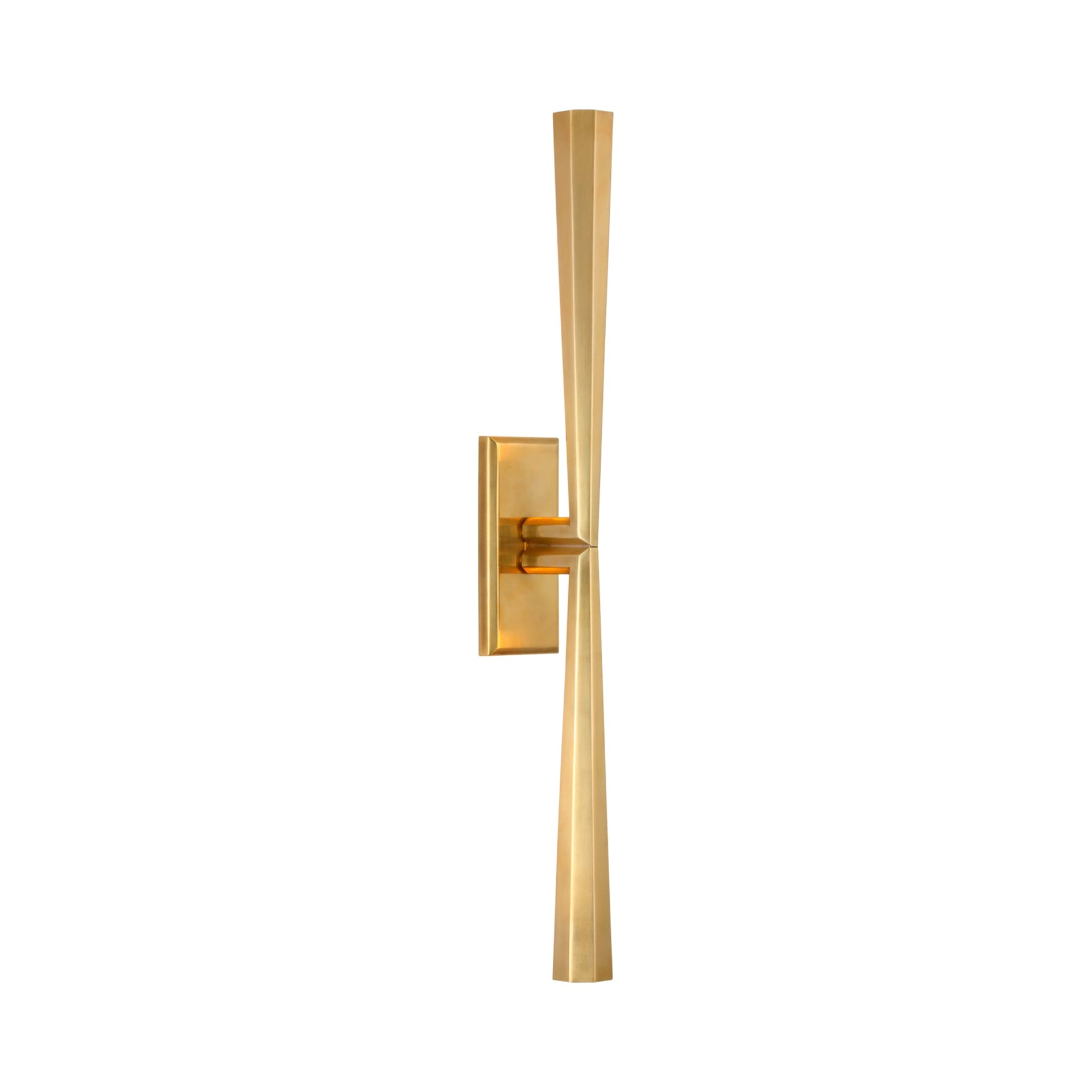 Hand-Rubbed Antique Brass Dimmable LED Wall Sconce