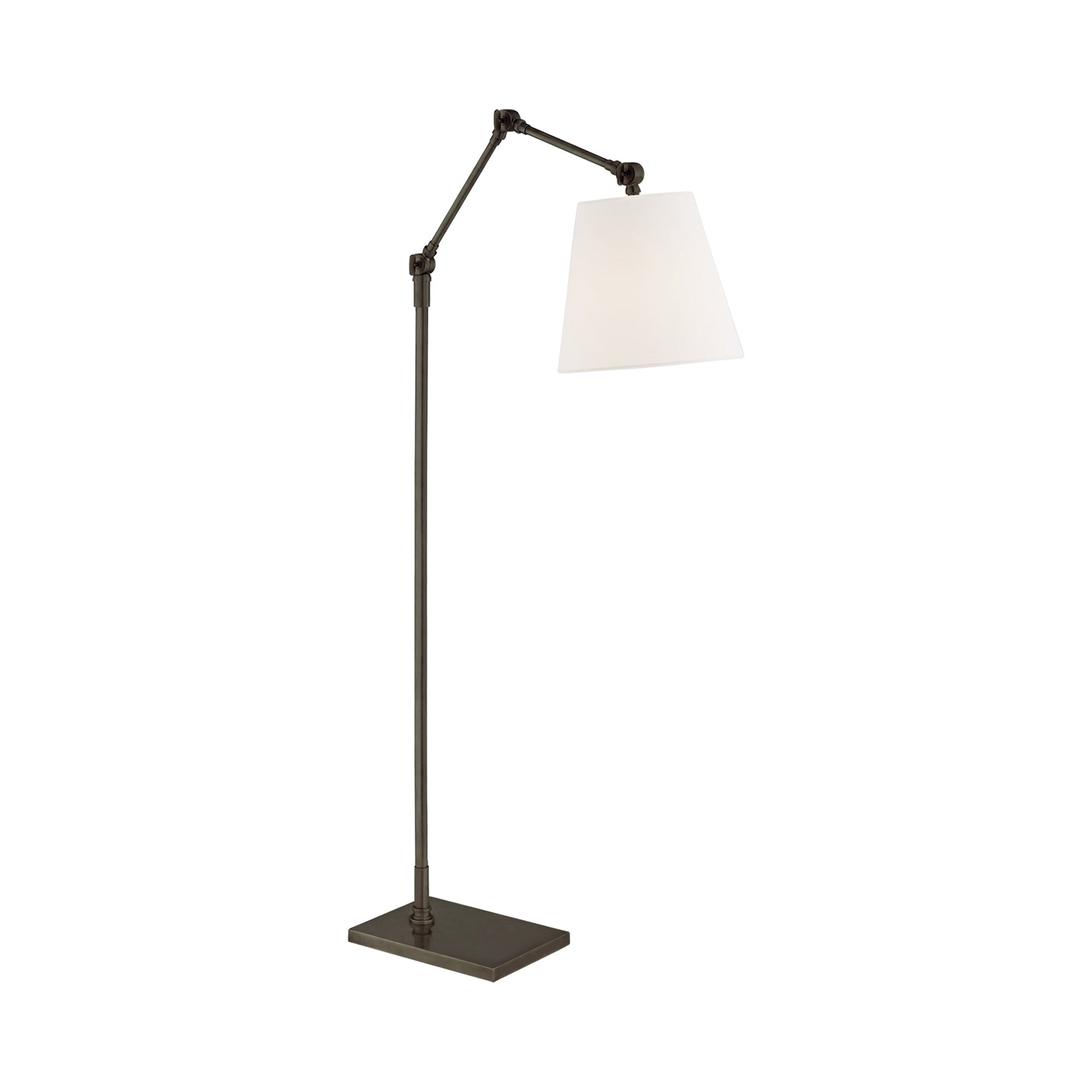 Edison Adjustable Outdoor Bronze Articulating Floor Lamp
