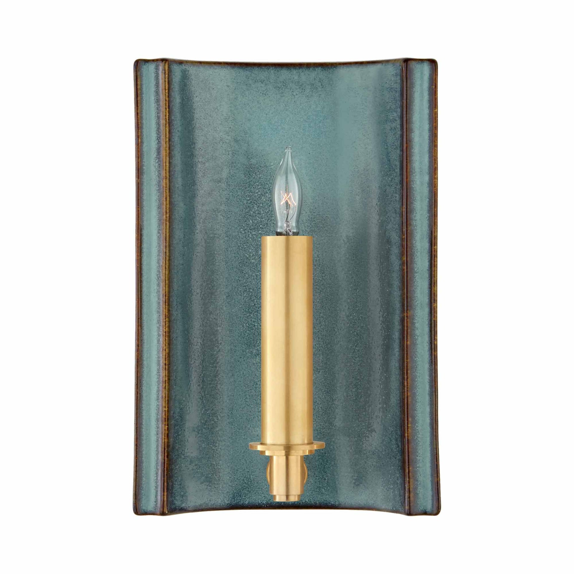 Leeds 10.5" White Ceramic Dimmable Wall Sconce
