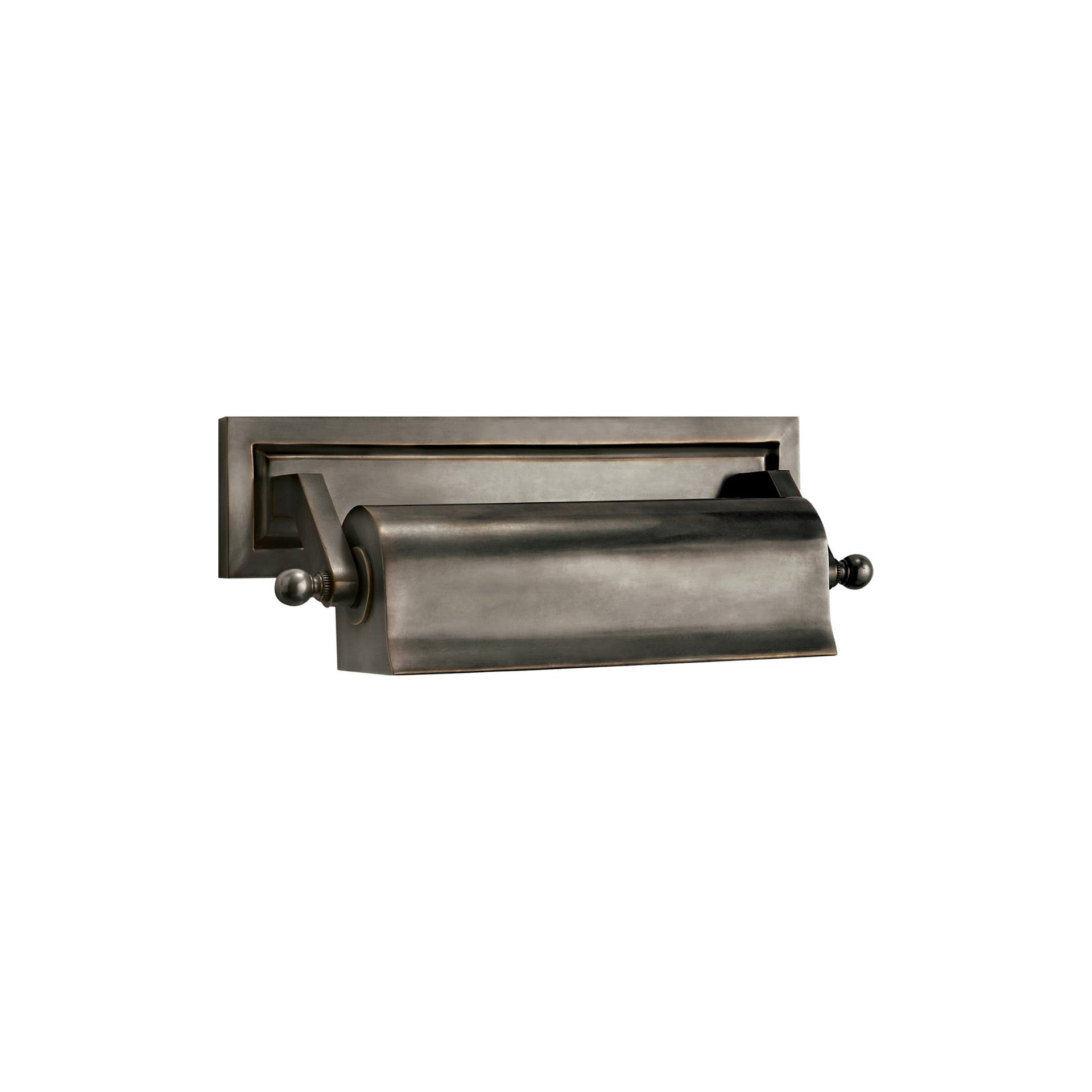 Rustic Bronze 4''x10.75'' Industrial Wall Picture Light