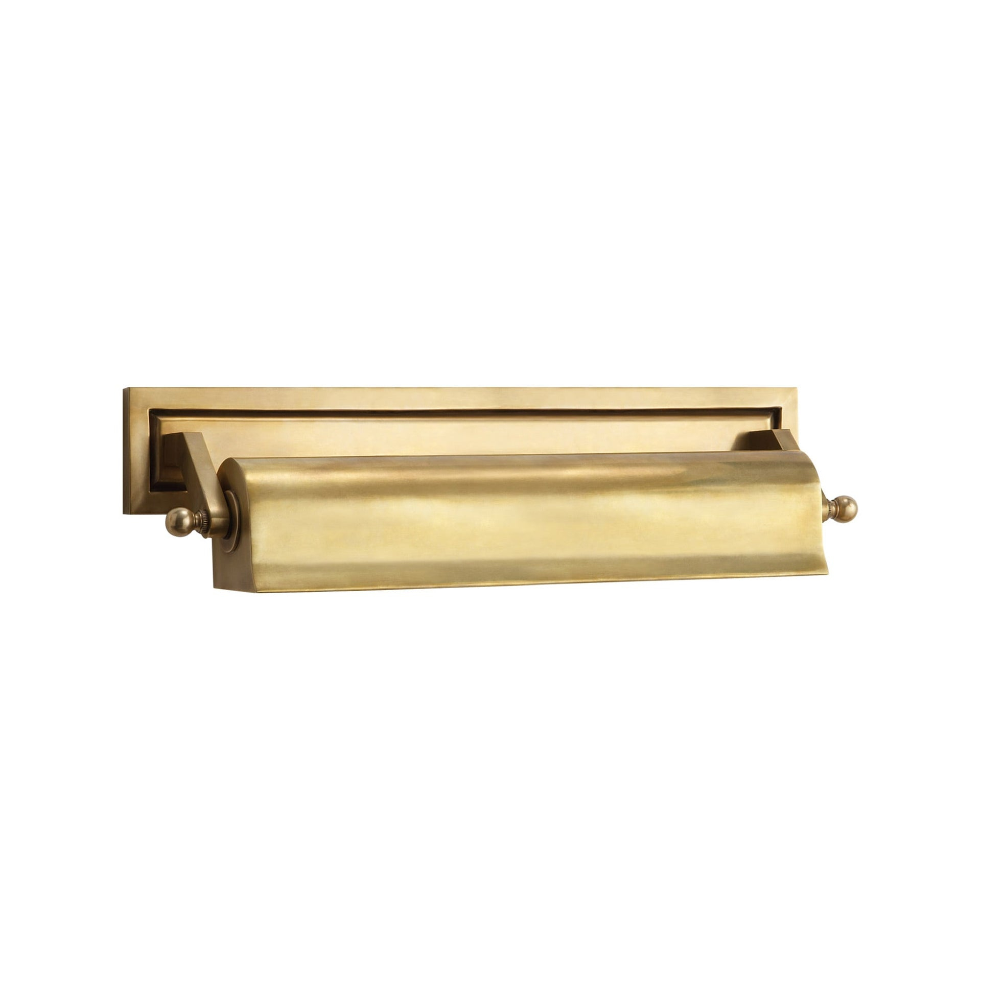 Hand-Rubbed Antique Brass Dimmable Electric Wall Picture Light