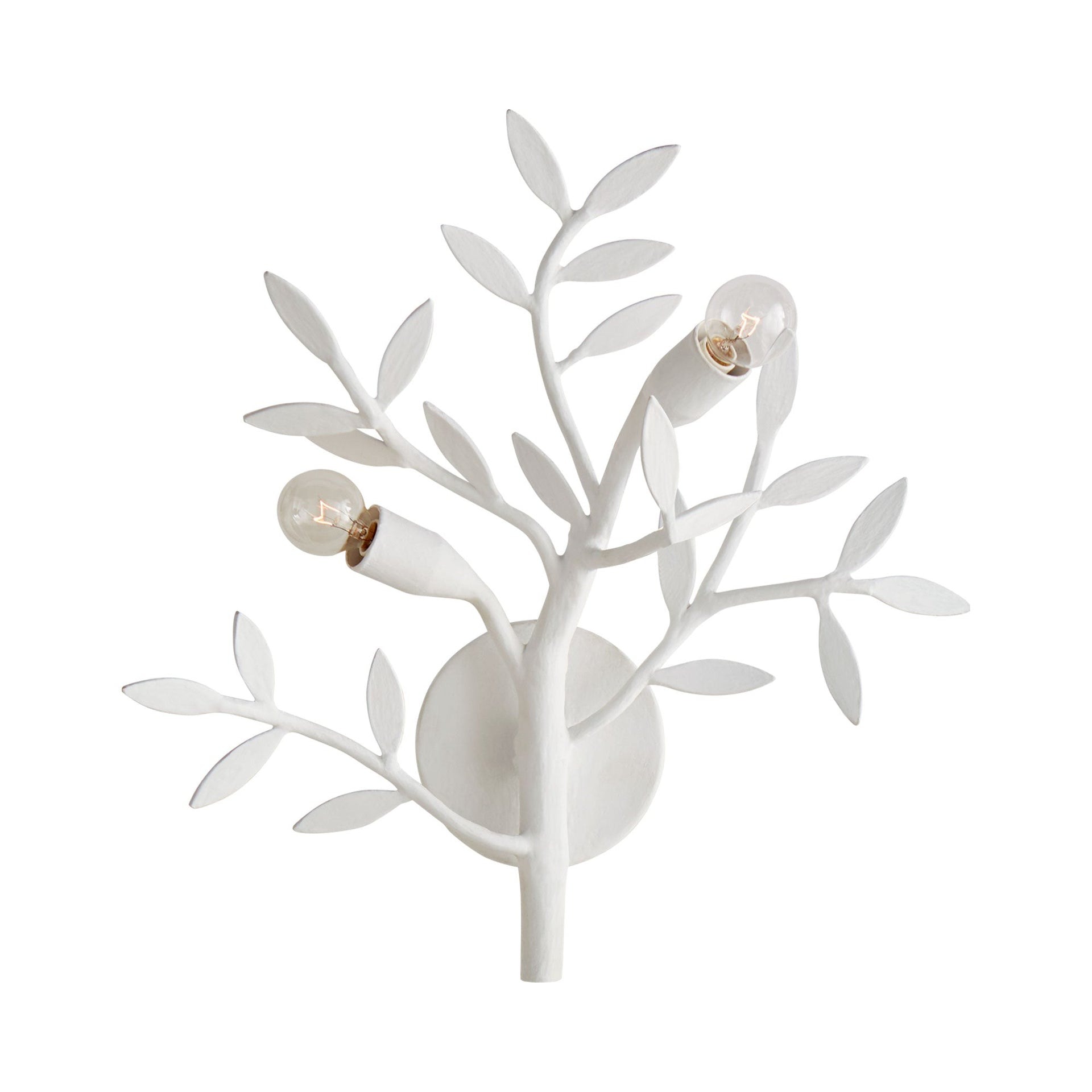 Mandeville Plaster White Dimmable Energy Star Wall Sconce