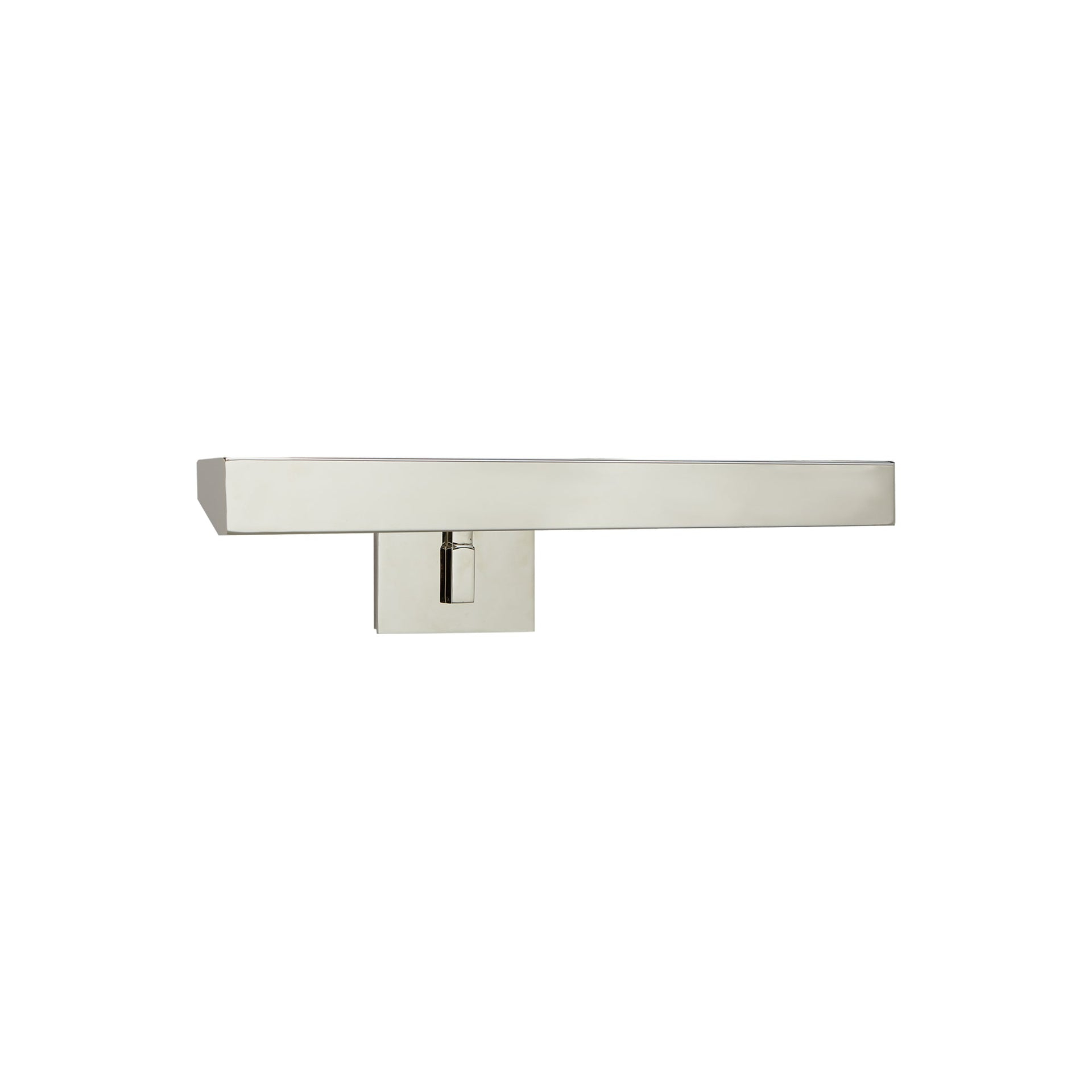 McClain 18" Polished Nickel Dimmable LED Picture Light with Adjustable Angle