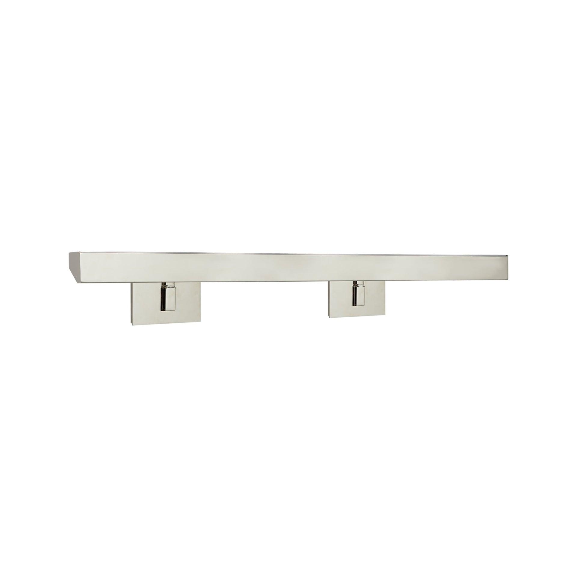 McClain 30" Polished Nickel LED Dimmable Wall Picture Light with Adjustable Angle