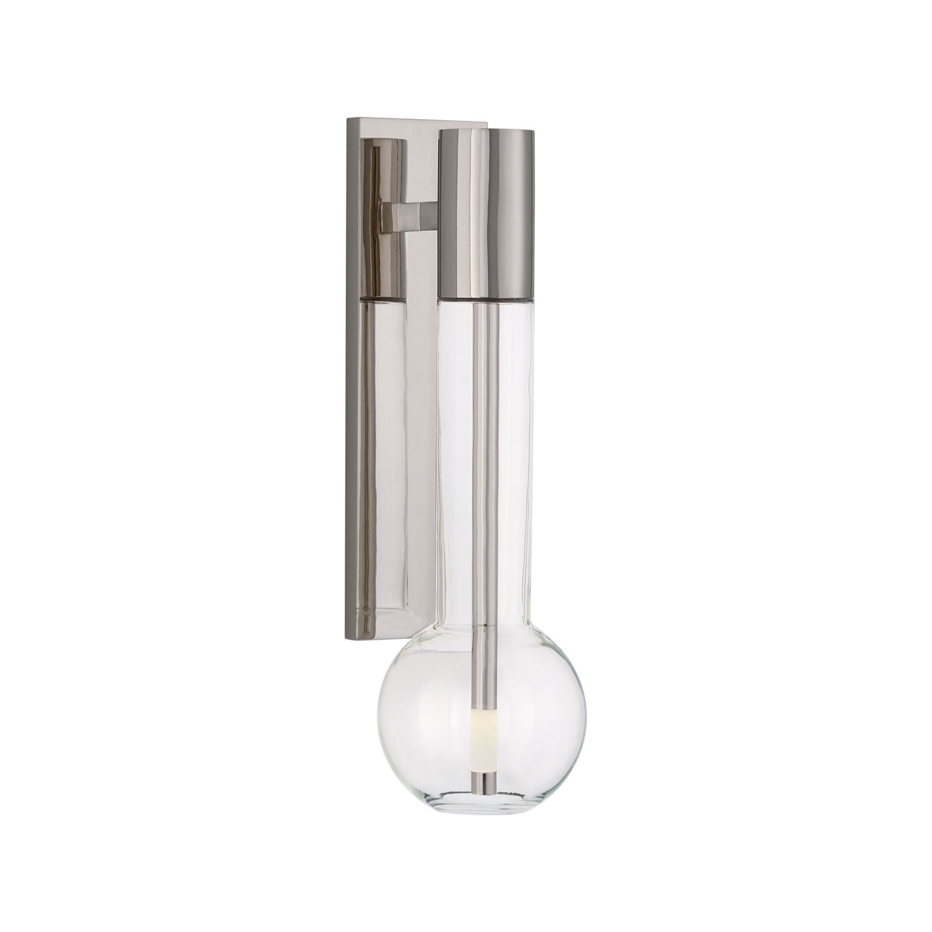 Polished Nickel 19.5" Dimmable LED Wall Sconce