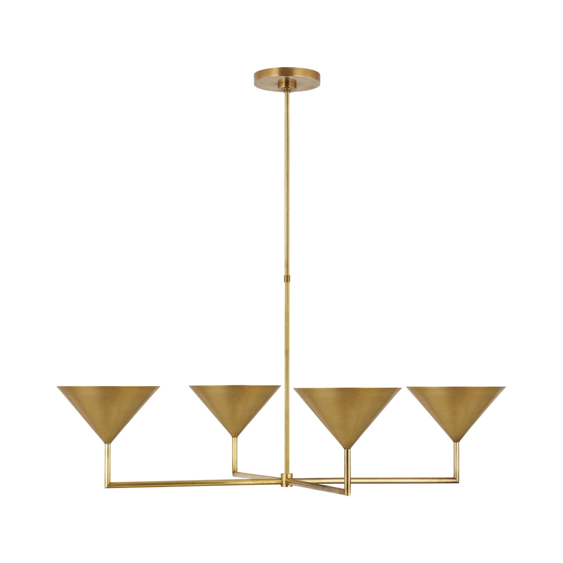 Thierry Chandelier - Antique Brass / 38"Dia