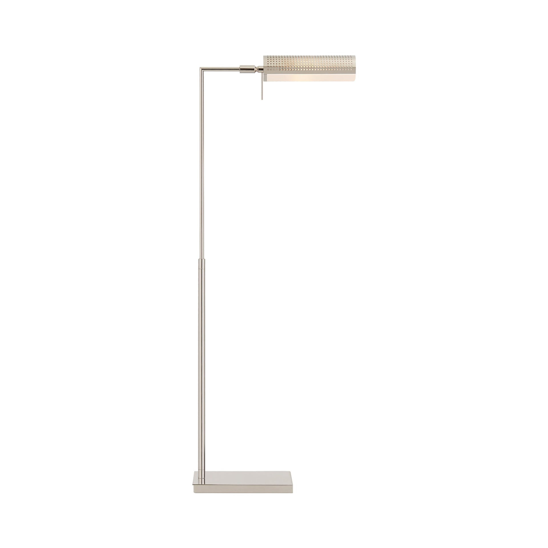 Adjustable Precision Pharmacy 39.5" Floor Lamp in Polished Nickel