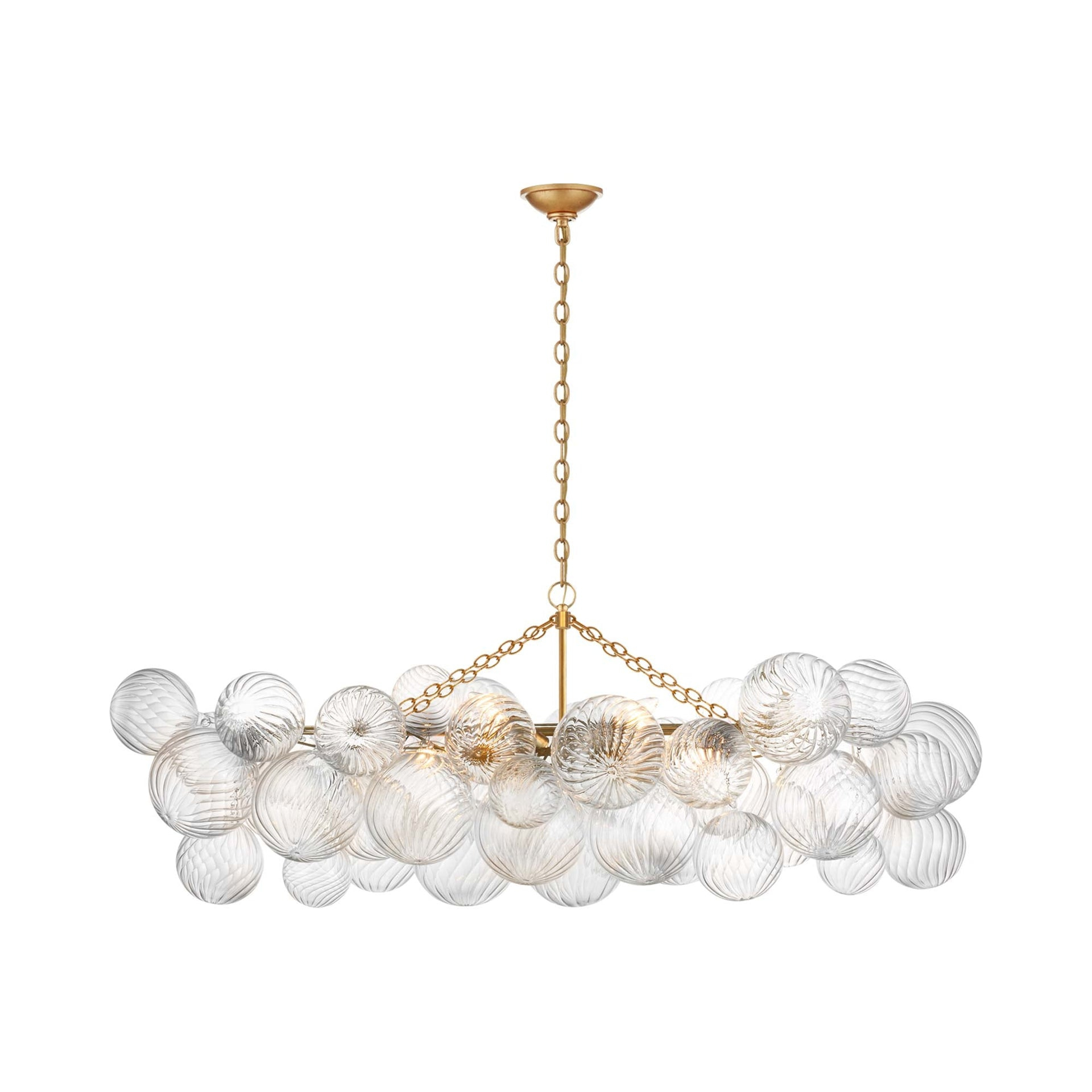 White Crystal Candle 8-Light Plug-in Chandelier