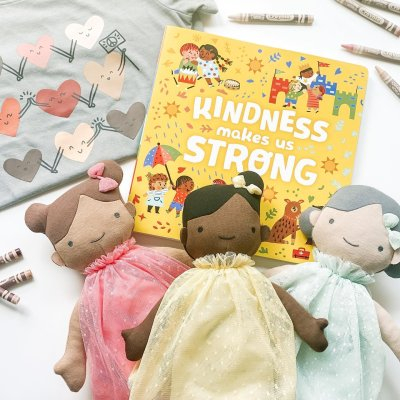 Kindness Makes Us Strong - by Sophie Beer (Board Book)
