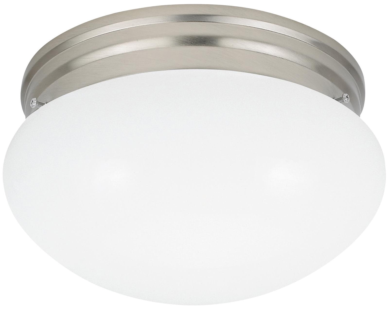 5328EN3-962-Generation Lighting-Sea Gull Lighting-One Light Close To The Ceiling in Traditional Style-10 Inch wide by 5.25 Inch high-Brushed Nickel