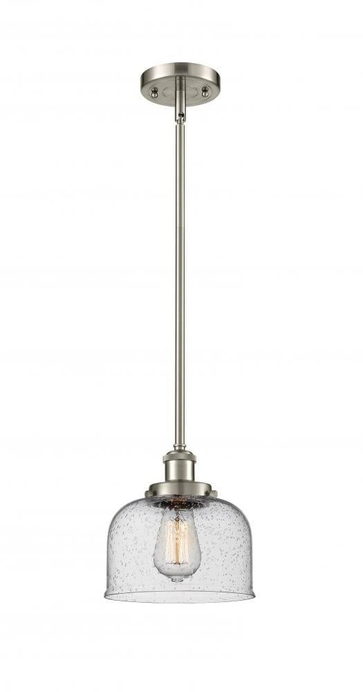 Innovations 916-1S-SN-G74-L-LED X-Large Bell 1 Light Pendant part of the Ballston Collection, Brushed Satin Nickel