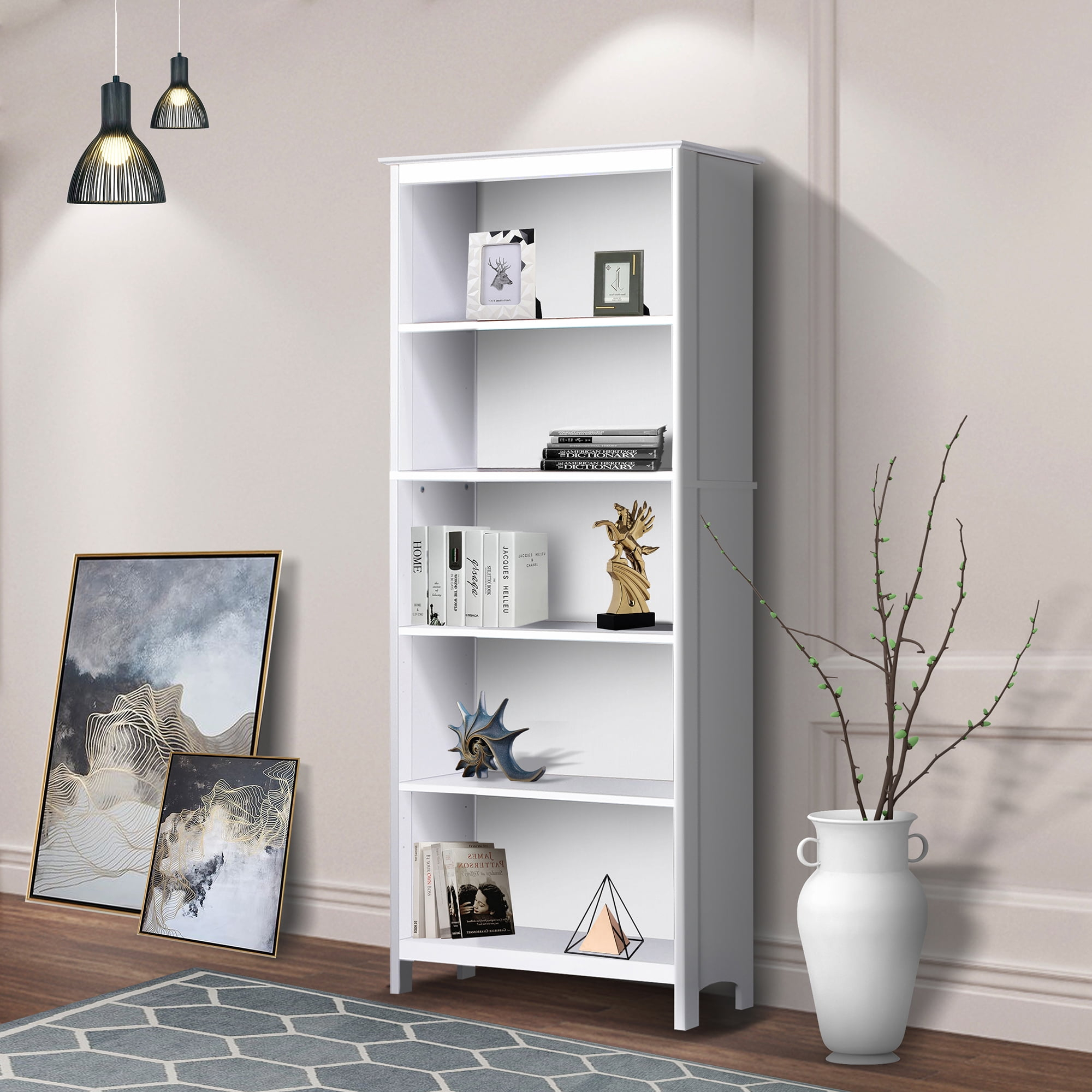 Saint Birch 72'' H x 32'' W Standard Bookcase