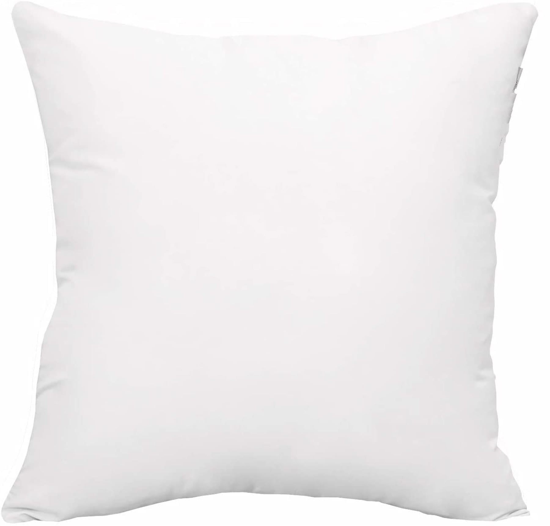 Throw Pillow Insert (Pack of 1) Hypoallergenic Square Pillows Filler | Premium Cushion Form | Decorative Sham Stuffer for Bed Couch Sofa | 100% Microfiber Polyester