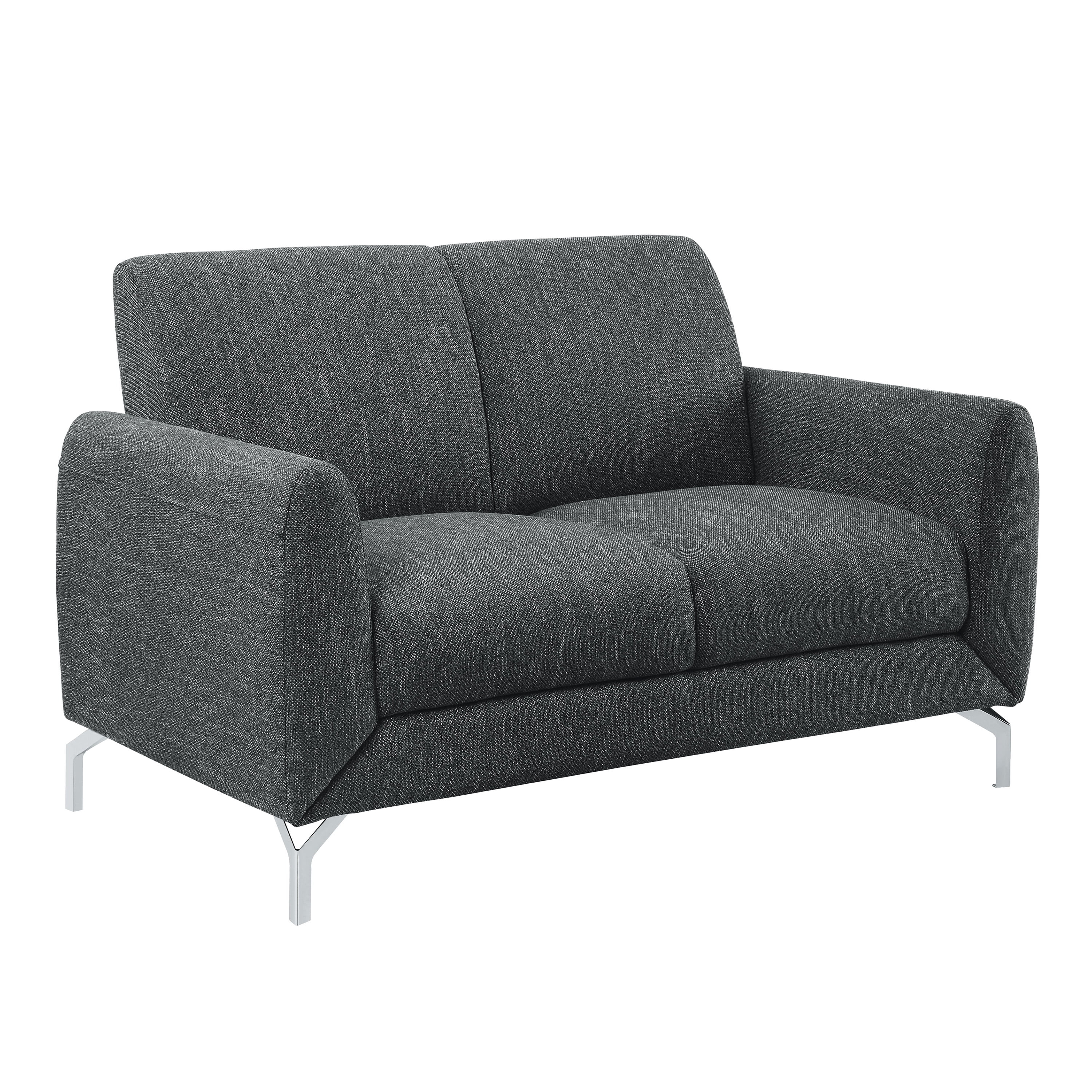 Venture Love Seat, Dark Gray