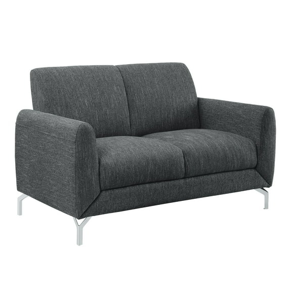 Venture Love Seat, Dark Gray