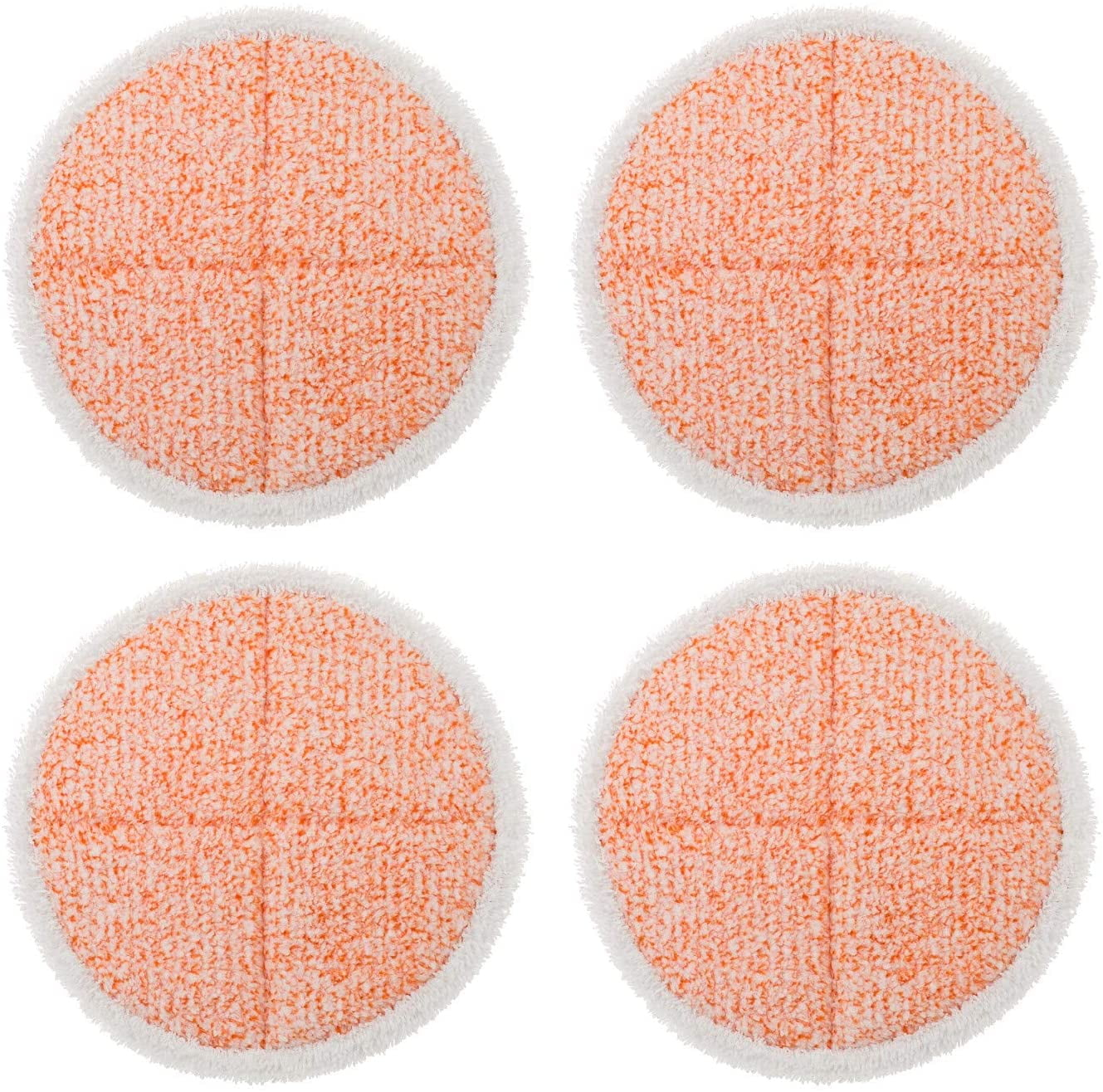 Replacement Bissell Spinwave 2039A 2124 Powered Hard Floor Mop 4 Packs Heavy Scrub Mop Pads