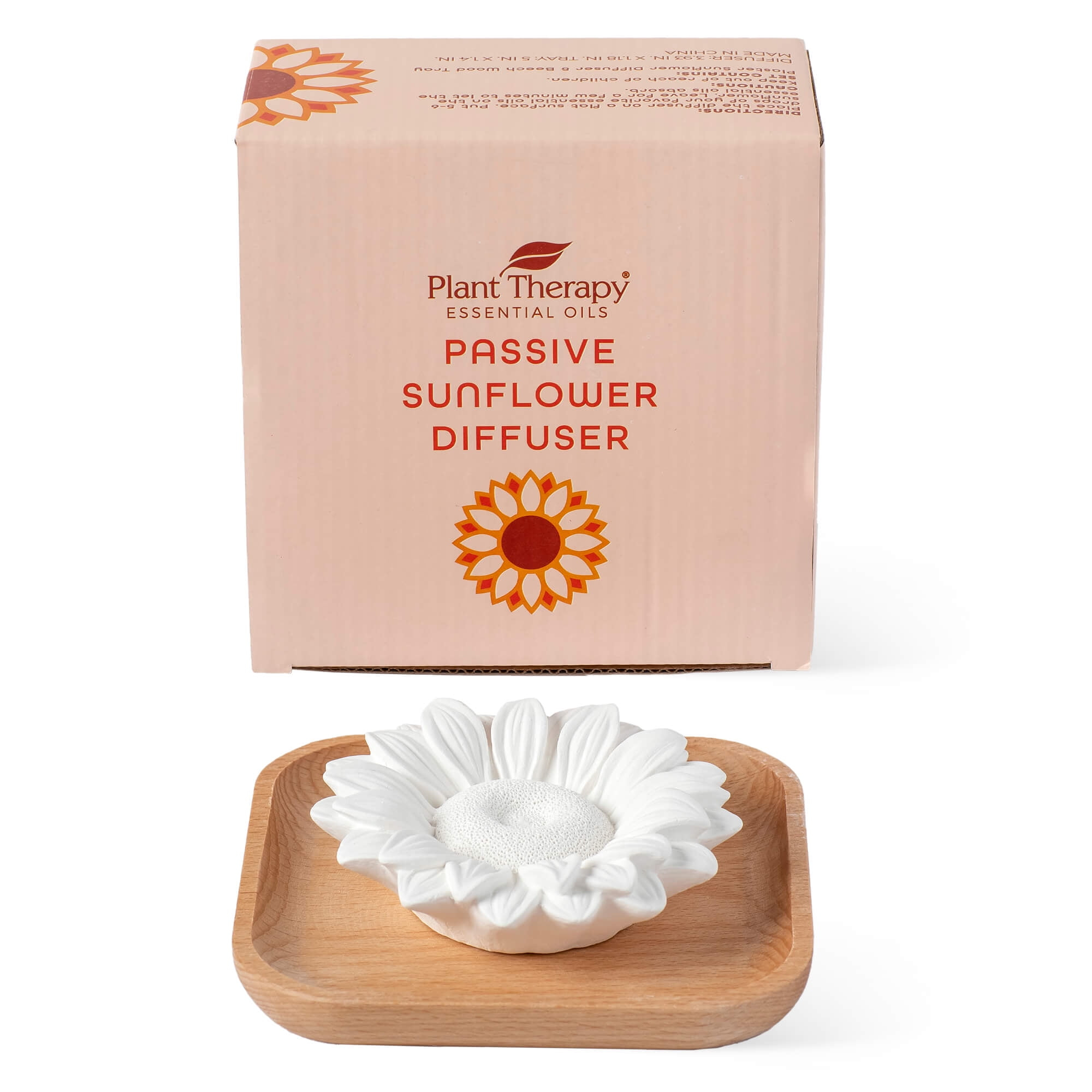 Plant Therapy Passive Sunflower Aromatherapy Diffuser for Essential Oils