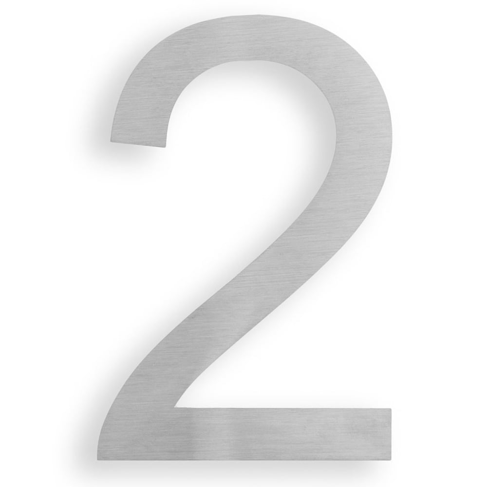 HASWARE 6" H Metal Floating House Number