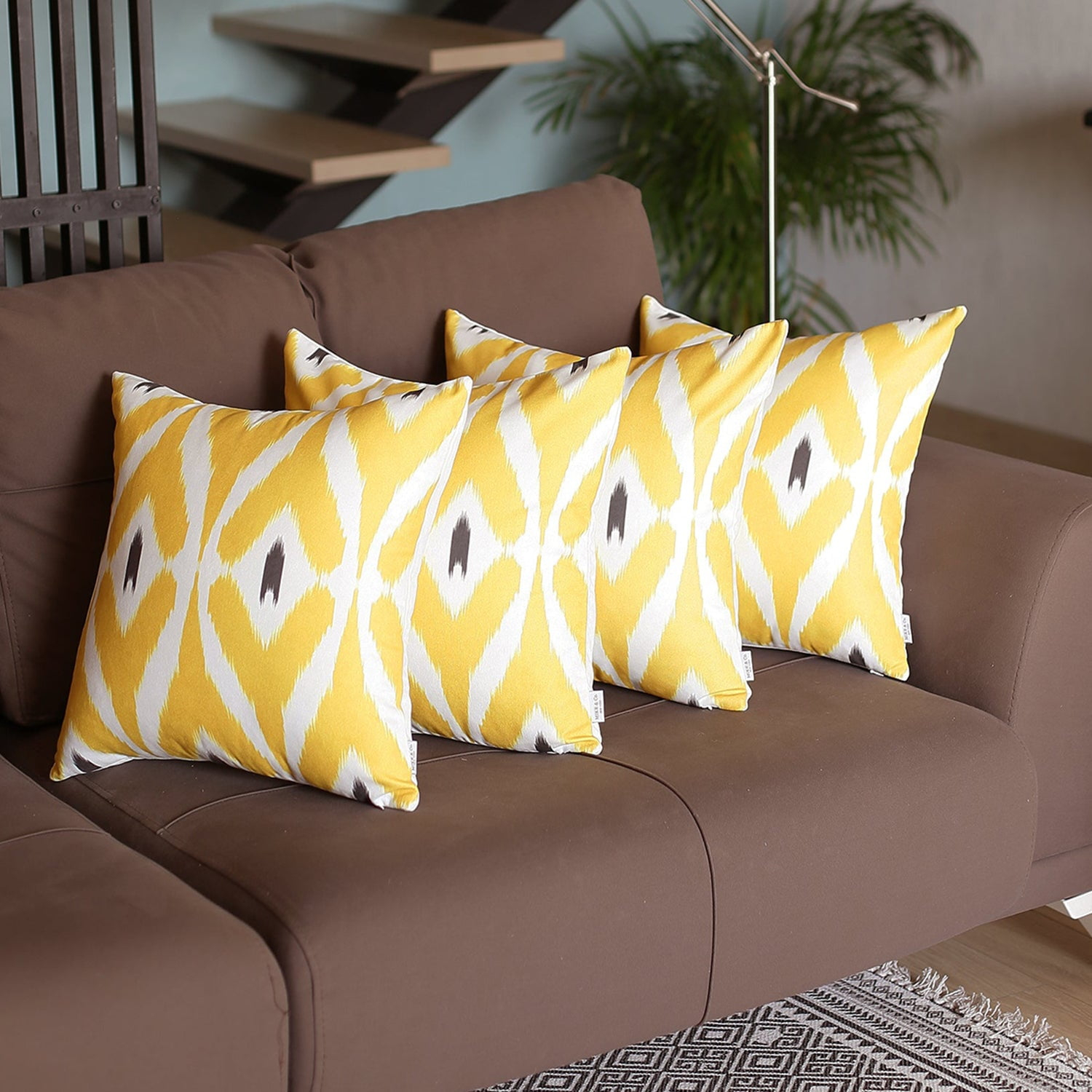 Apolena Ikat Pillow Cover (Set of 4)