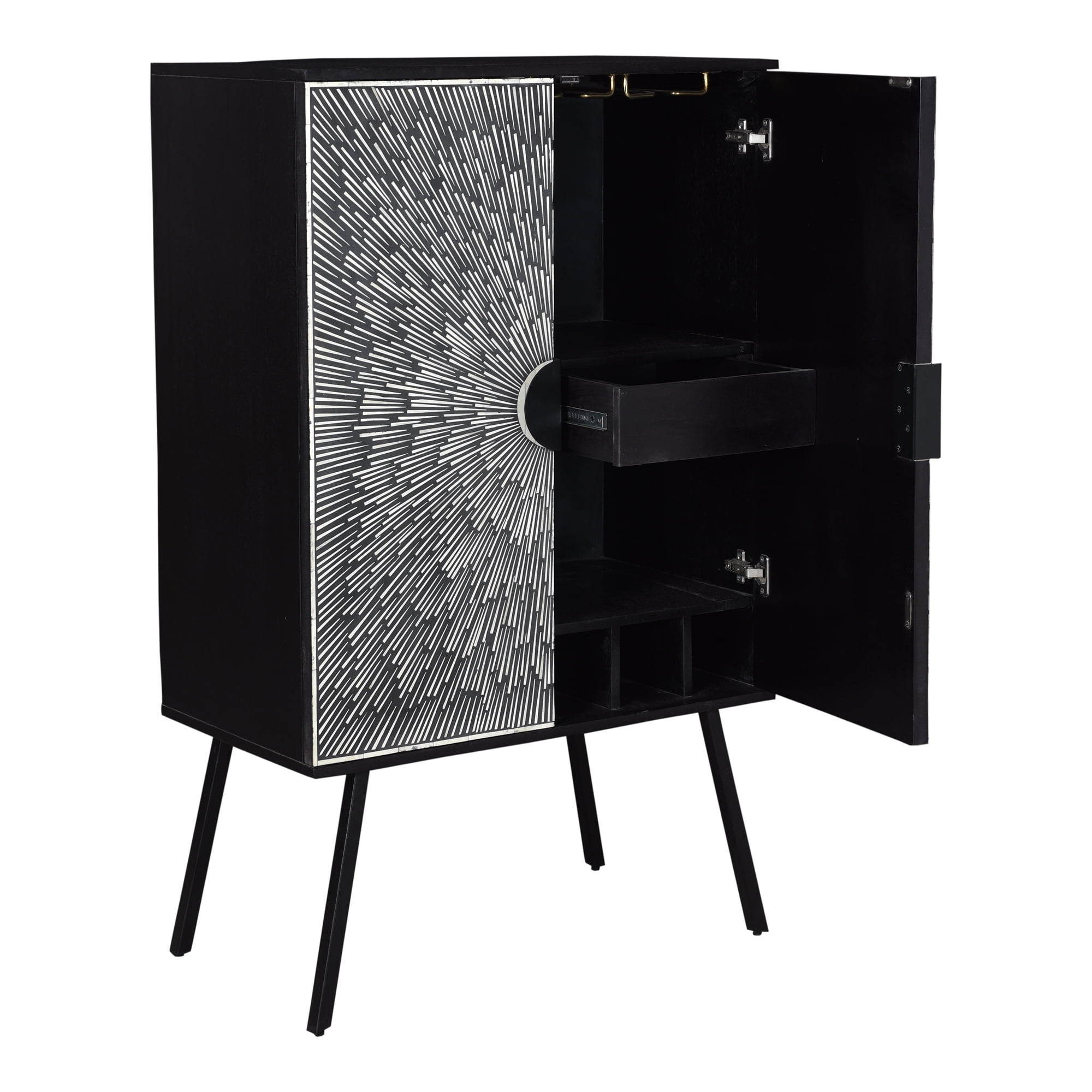 Homestock Old World Charm Wine Cabinet