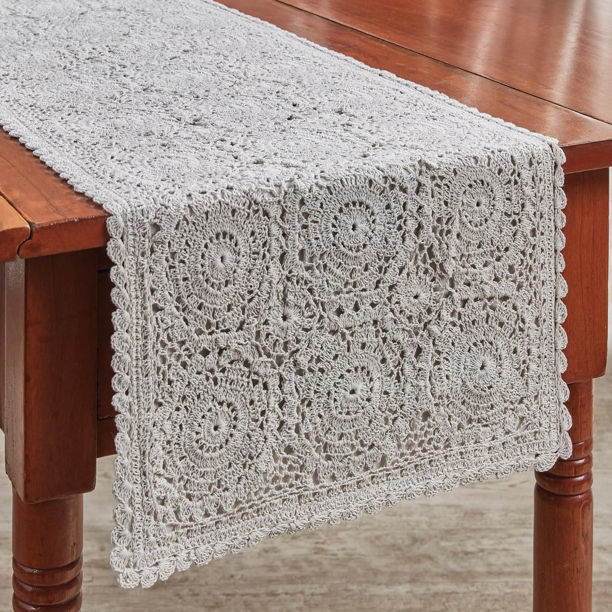 Lace Table Runners - Mist