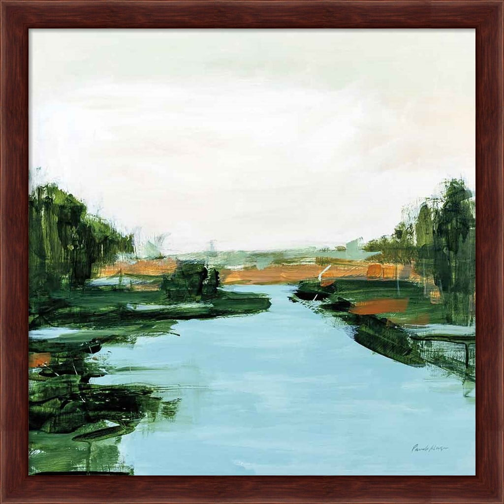 Red Barrel Studio® " River Flowing Through " by Pamela Munger