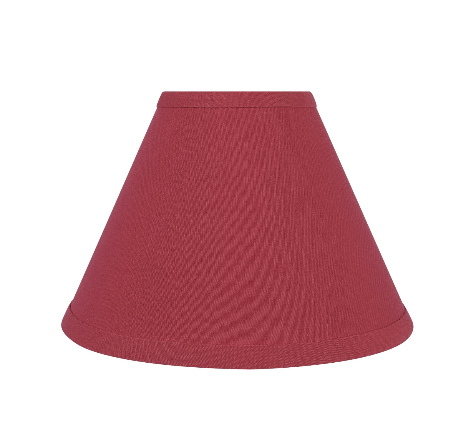 Aspen Creative 58753 Transitional Hardback Empire Shape UNO Construction Lamp Shade in Red, 10" Wide (4" x 10" x 7")