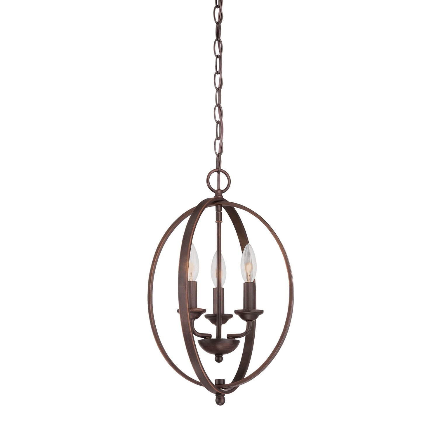 Millennium Lighting Metal 3 Light Pendant light Rubbed Bronze Oil Rubbed Bronze