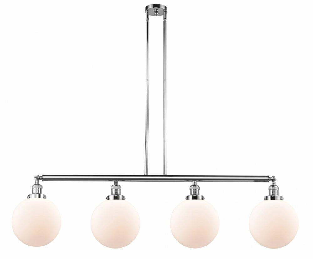 Innovations 214-PC-G201-10-LED X-Large Beacon 4 Light Island Light part of the Franklin Restoration Collection, Polished Chrome