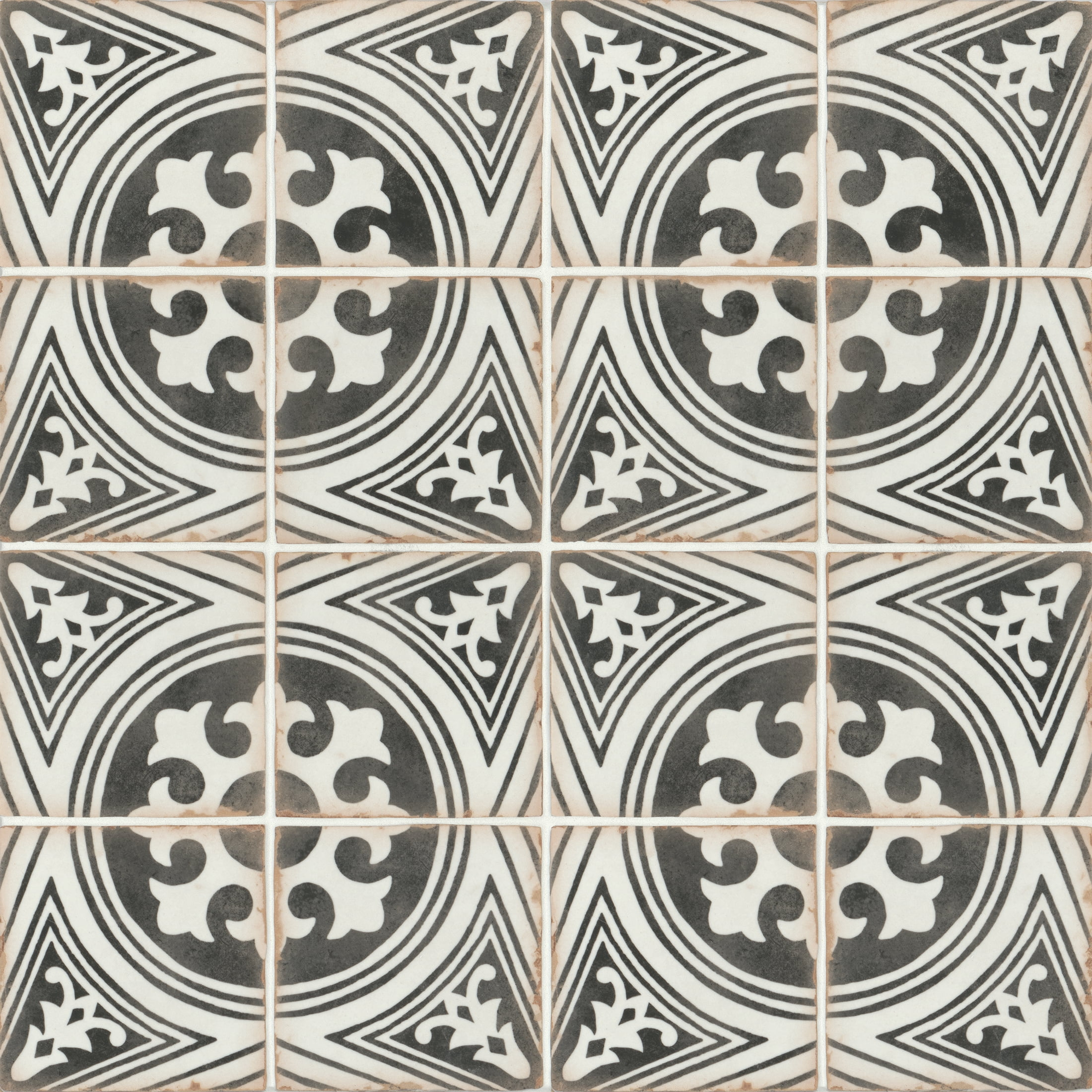 Casablanca 5" x 5" Ceramic Patterned Floor Use Tile