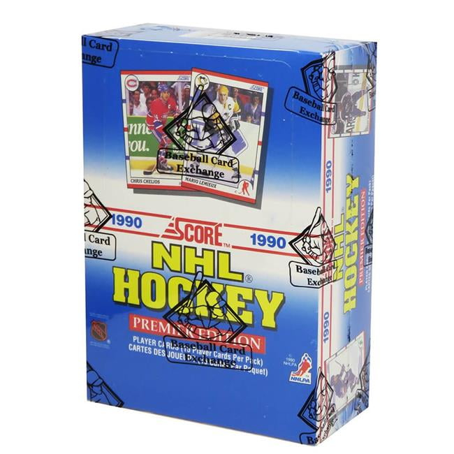 Score NHL 1990 Score Hockey Trading Card Box | 36 Packs