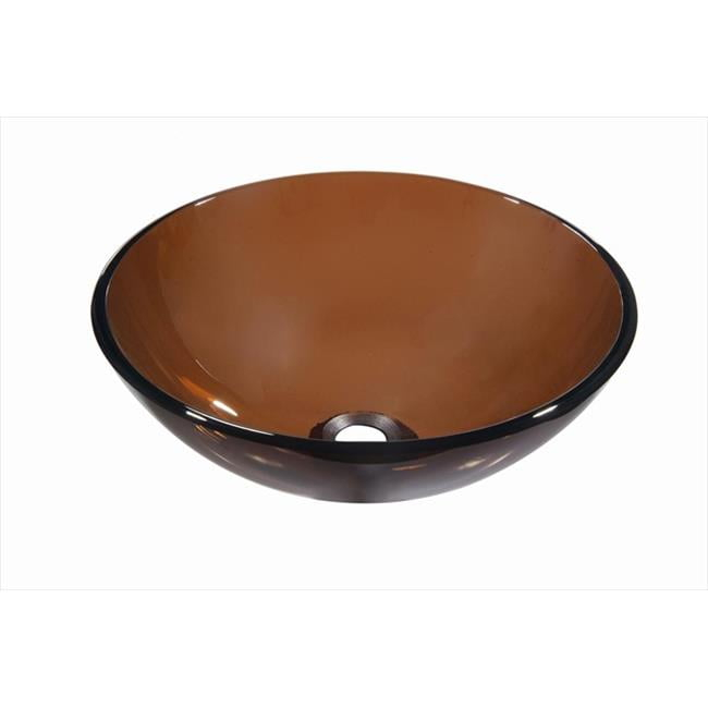 Dawn USA GVB84010RD Dawn USA 16.25'' Glass Circular Bathroom Sink