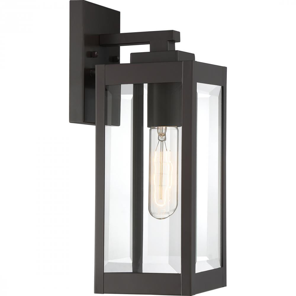 Quoizel WVR8405WT Westover 1 Light 14 inch Western Bronze Outdoor Wall Lantern