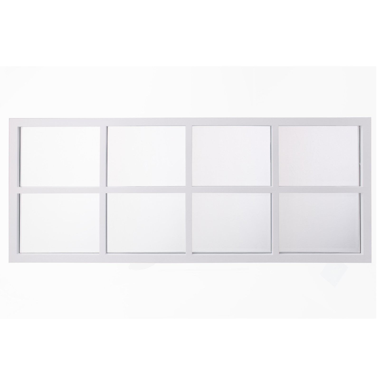 Uniek Stryker Windowpane Framed Wall Mirror