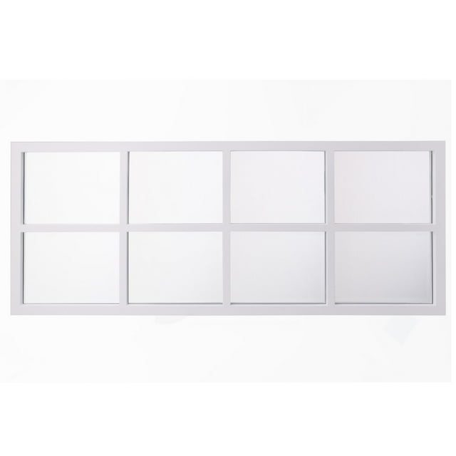 Uniek Stryker Windowpane Framed Wall Mirror