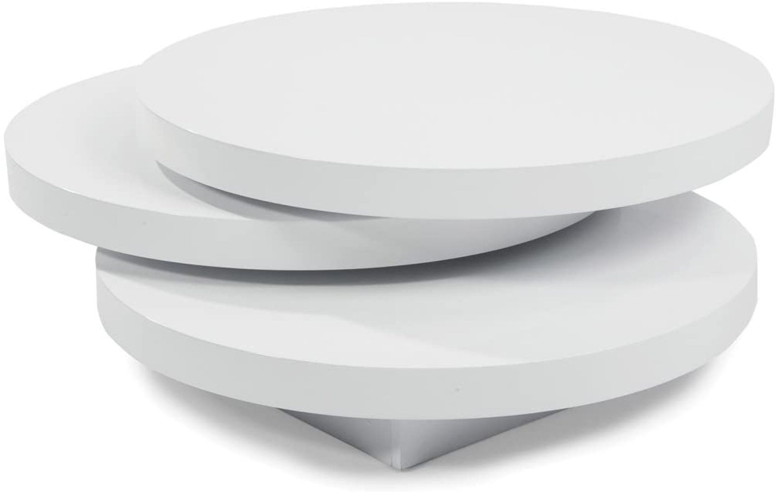 "Mod Home Collection 31.5-Inch Yorno Coffee Table, White"