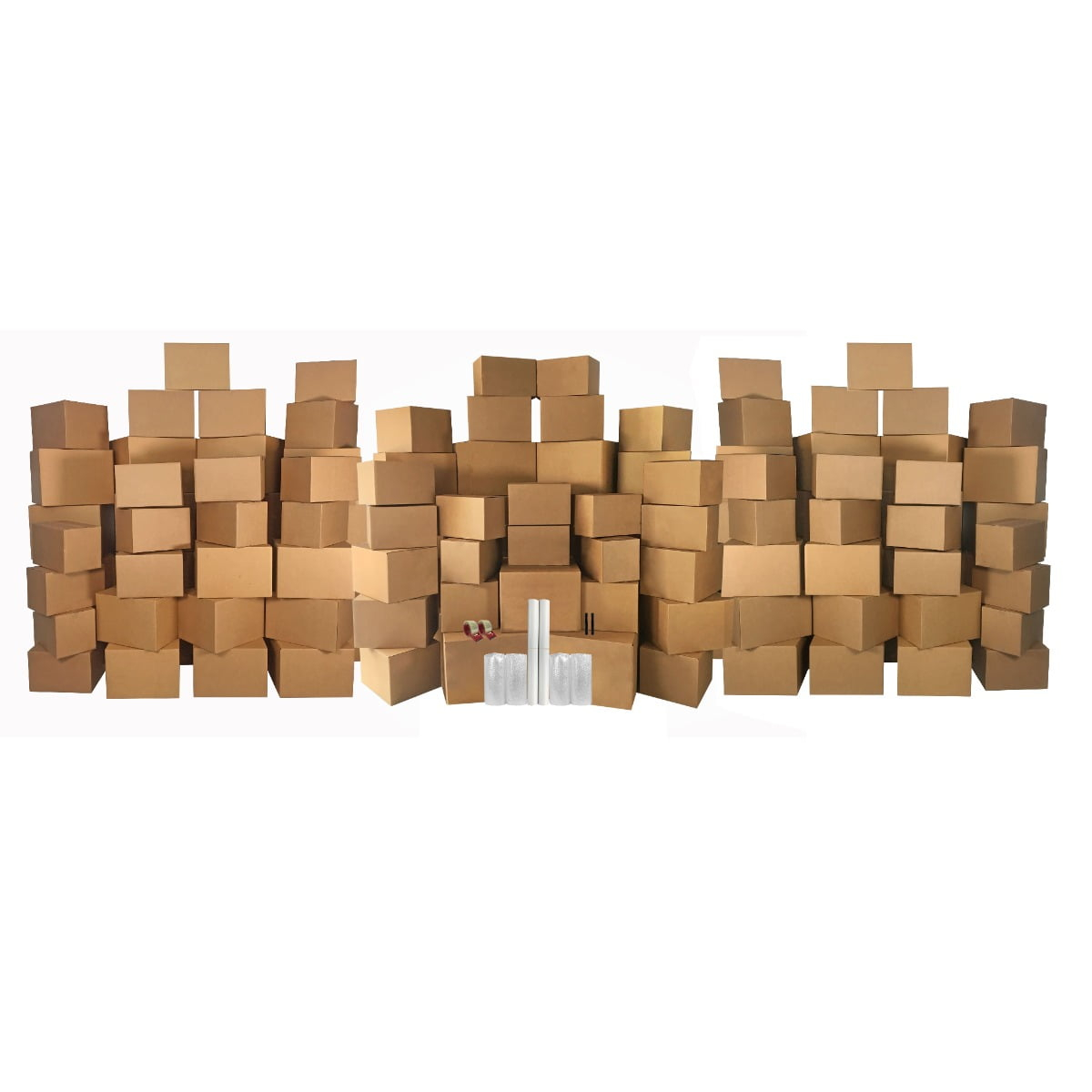 UBMOVE 10 Room Basic Kit 128 Moving Boxes and Packing Materials